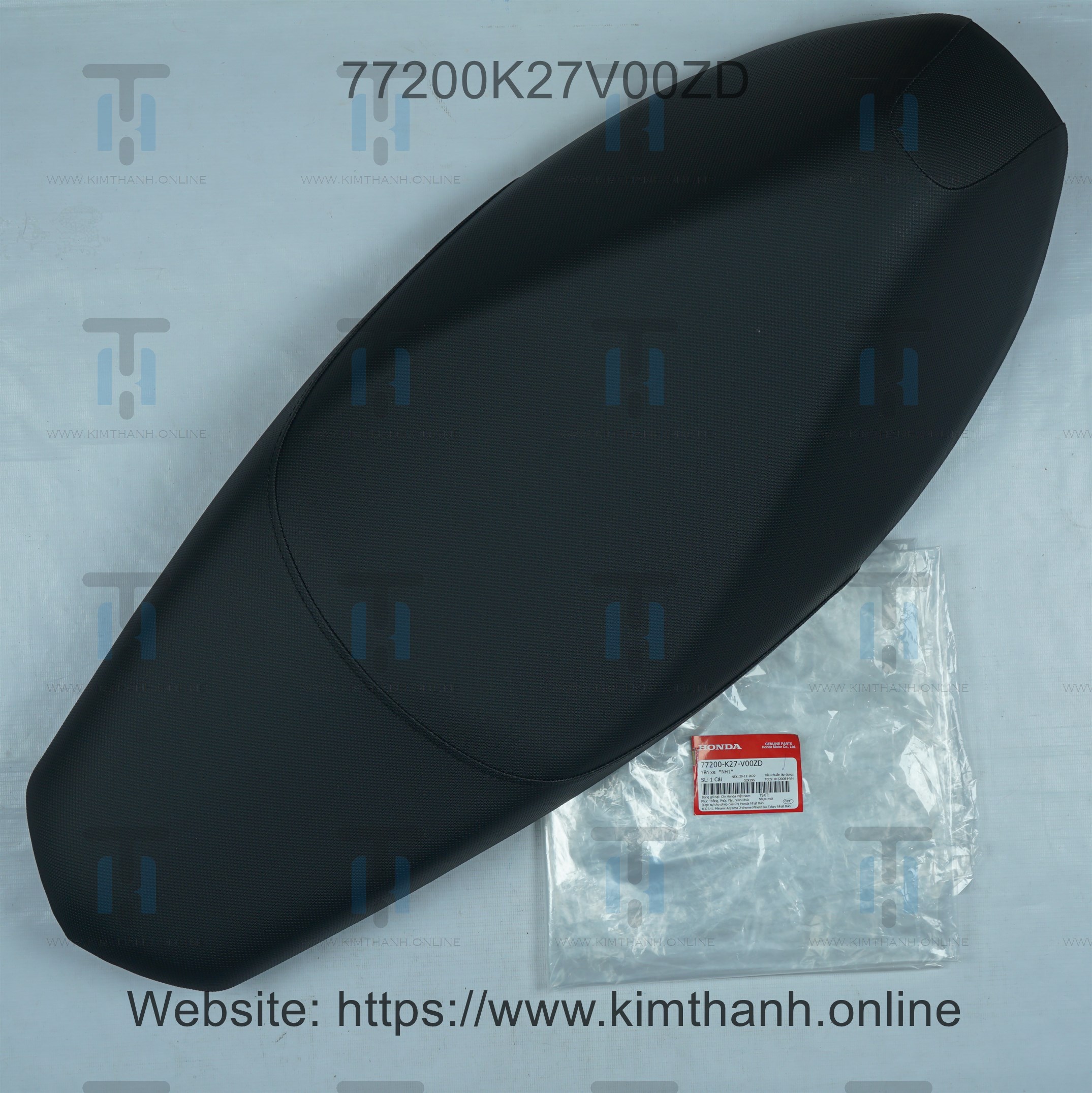 Yên đen Air Blade 2013 - 2015 đèn cầu