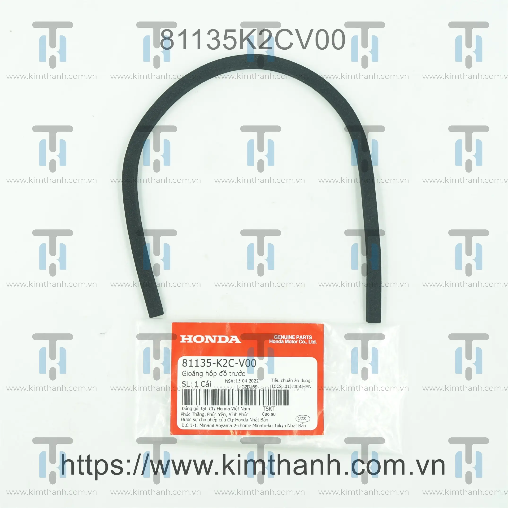 Gon hộp cốp trước Vision 2021 LED