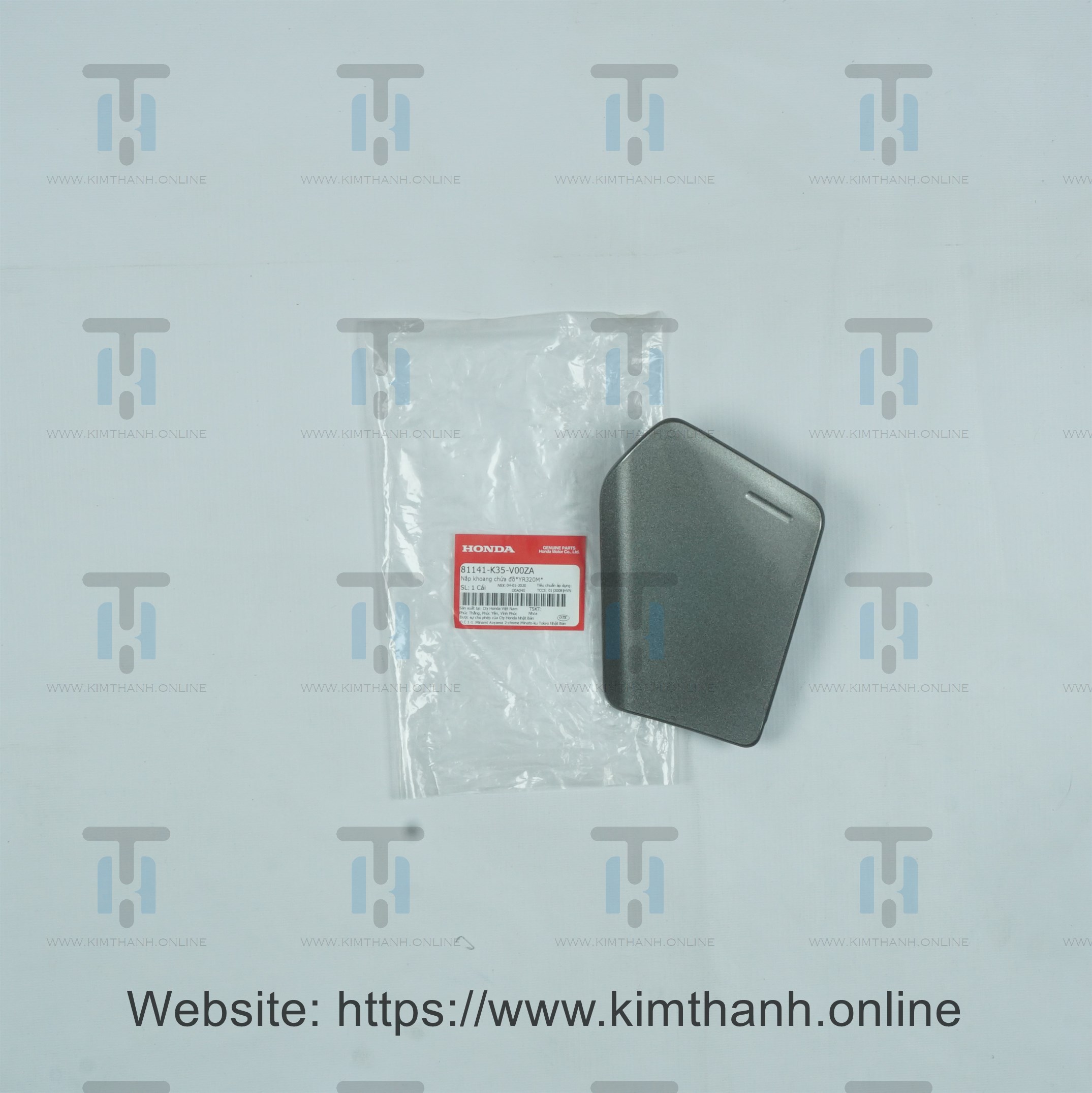 Nắp cốp xám trái PCX 2015 - LED