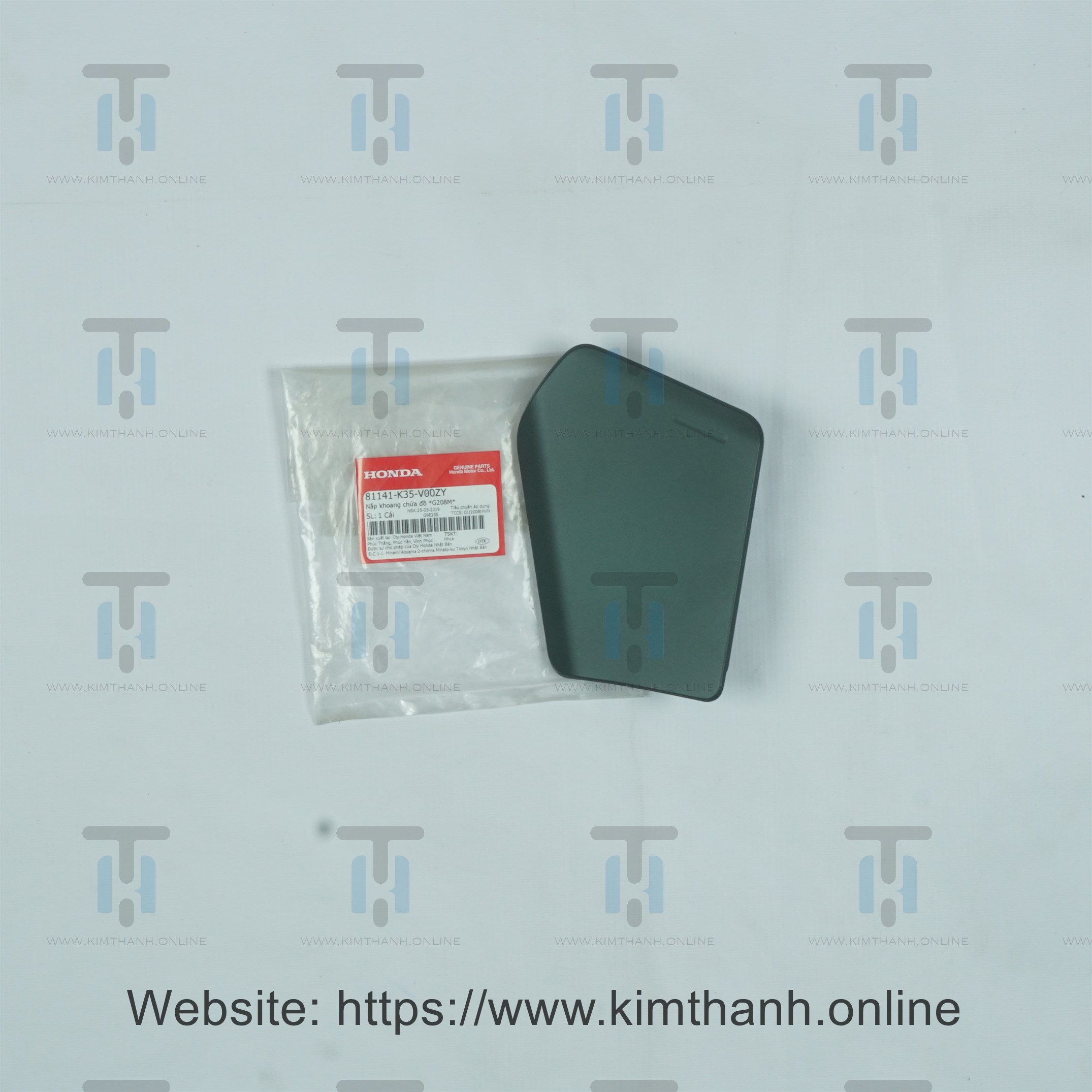 Nắp cốp lục mờ trái PCX 2015 - LED