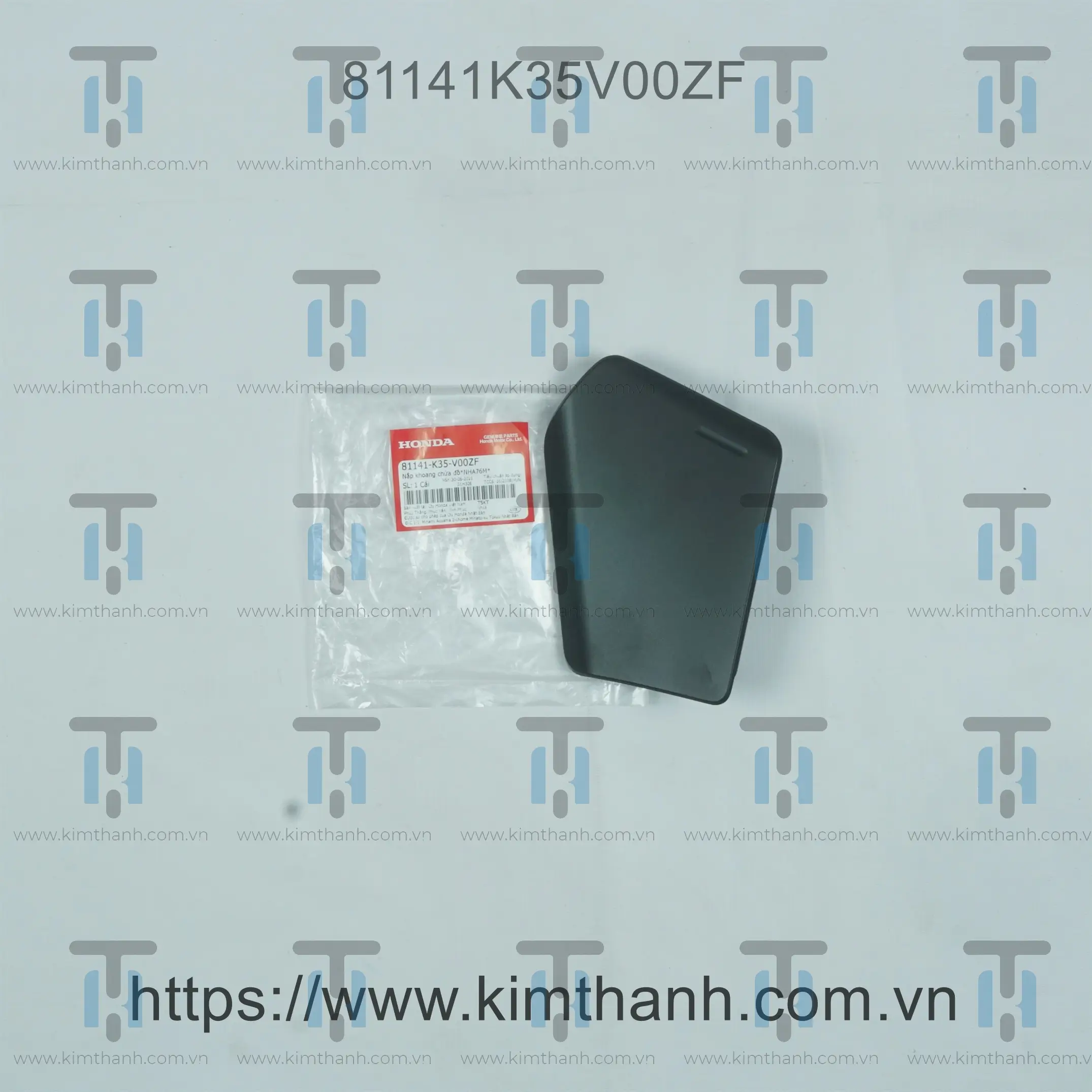 Nắp cốp đen mờ trái PCX 2015 - LED