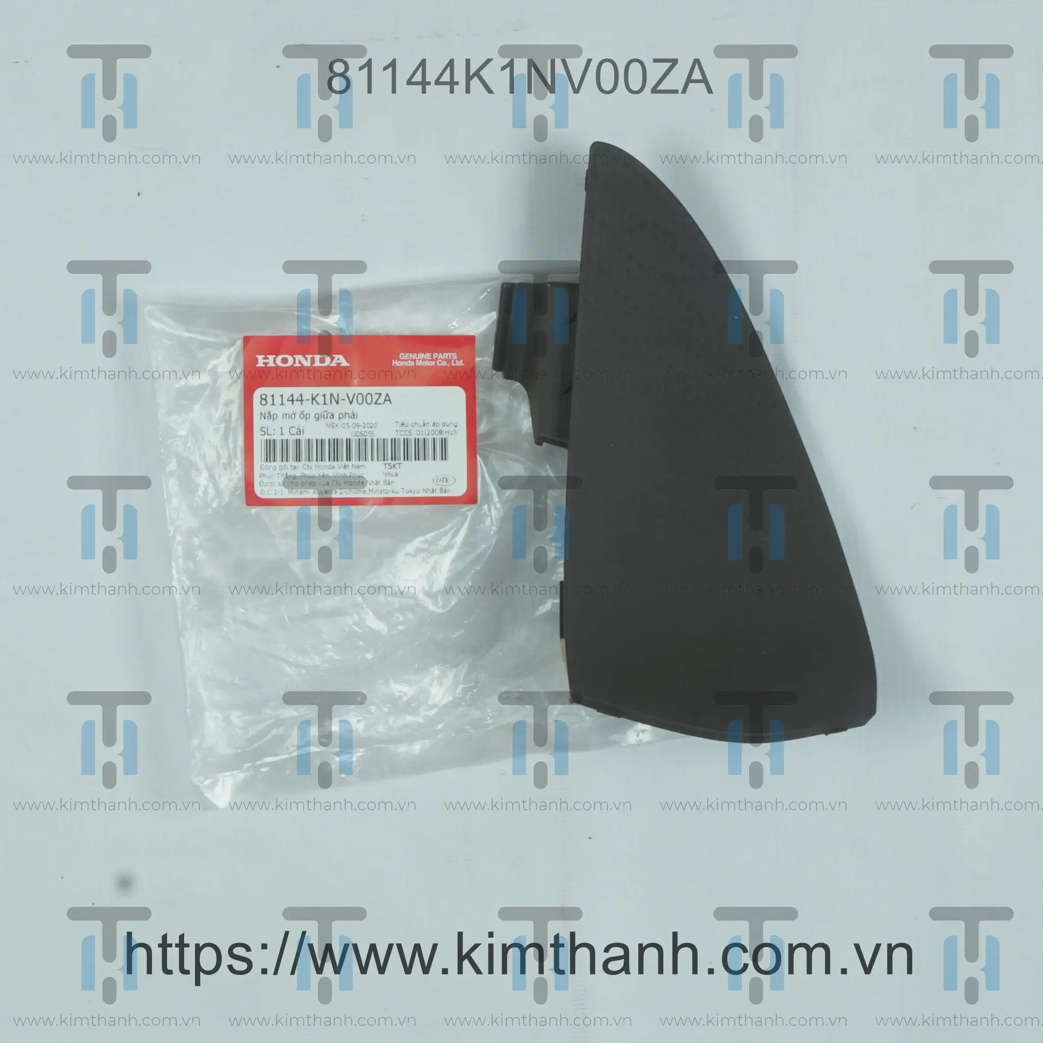 Cốp trên phải nâu SH Mode 2021