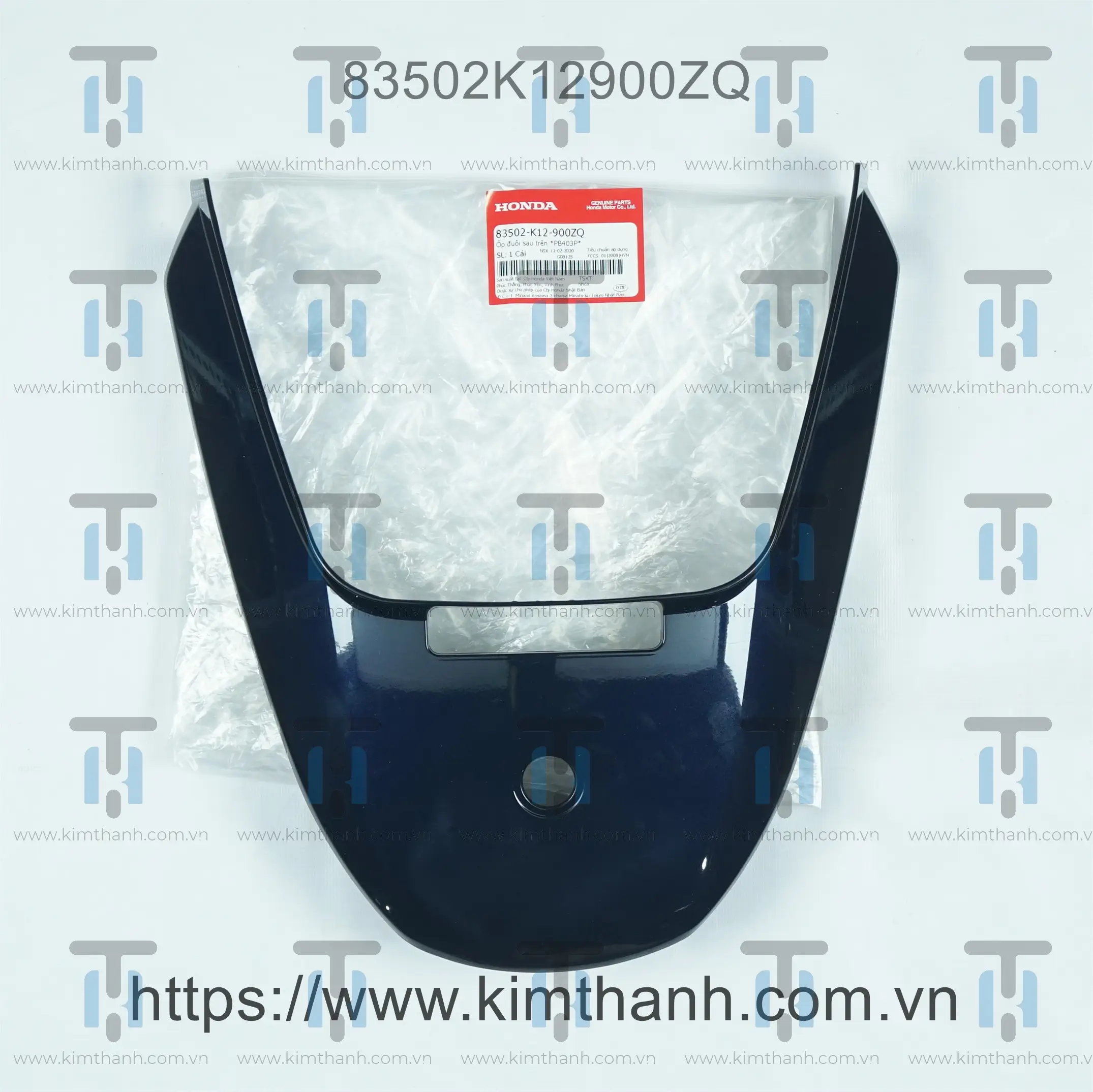 Ốp đèn hậu trên trên xanh đậm không tem Lead 2013 - 125cc