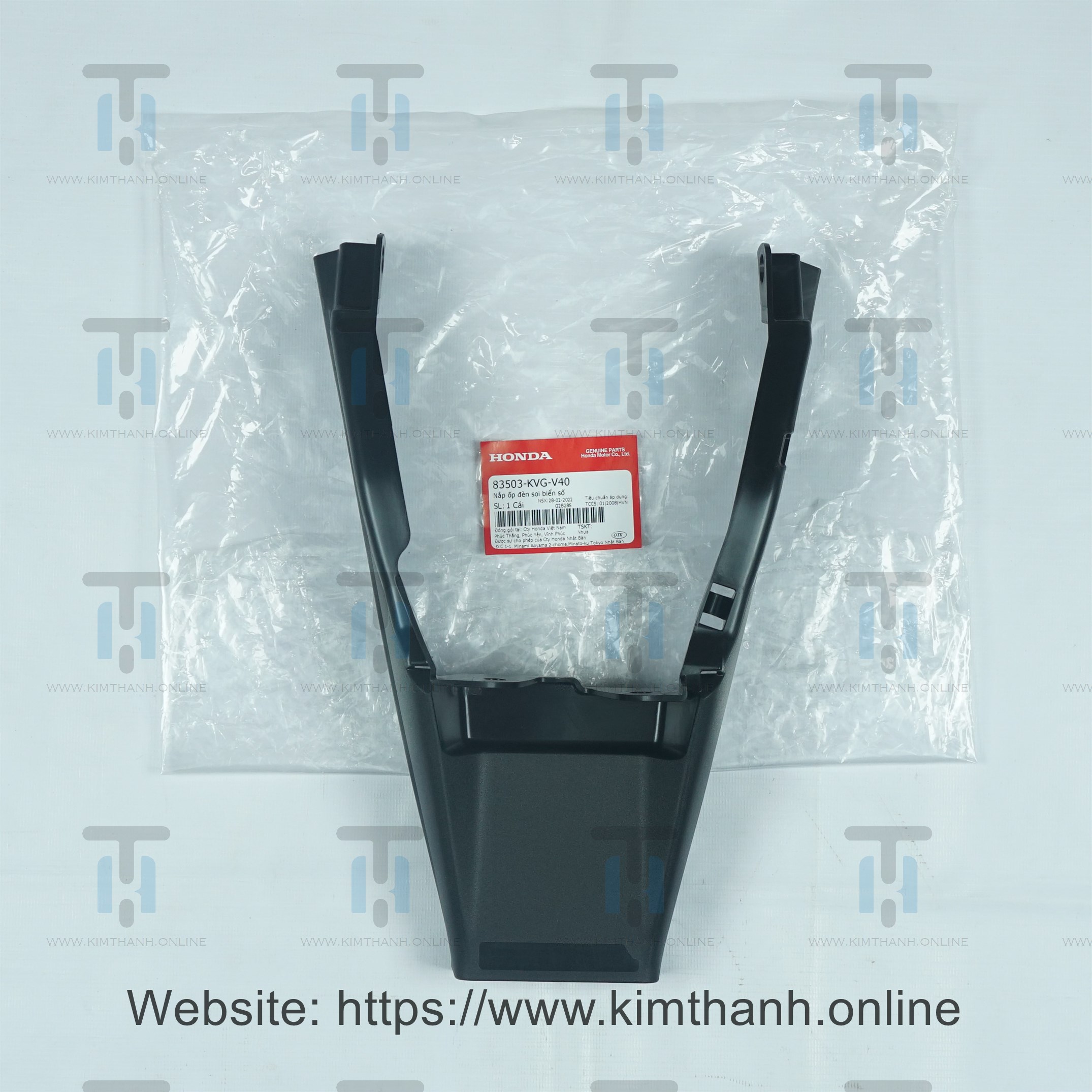 Chụp đèn bảng số Air Blade 2011 2012 đầu bò