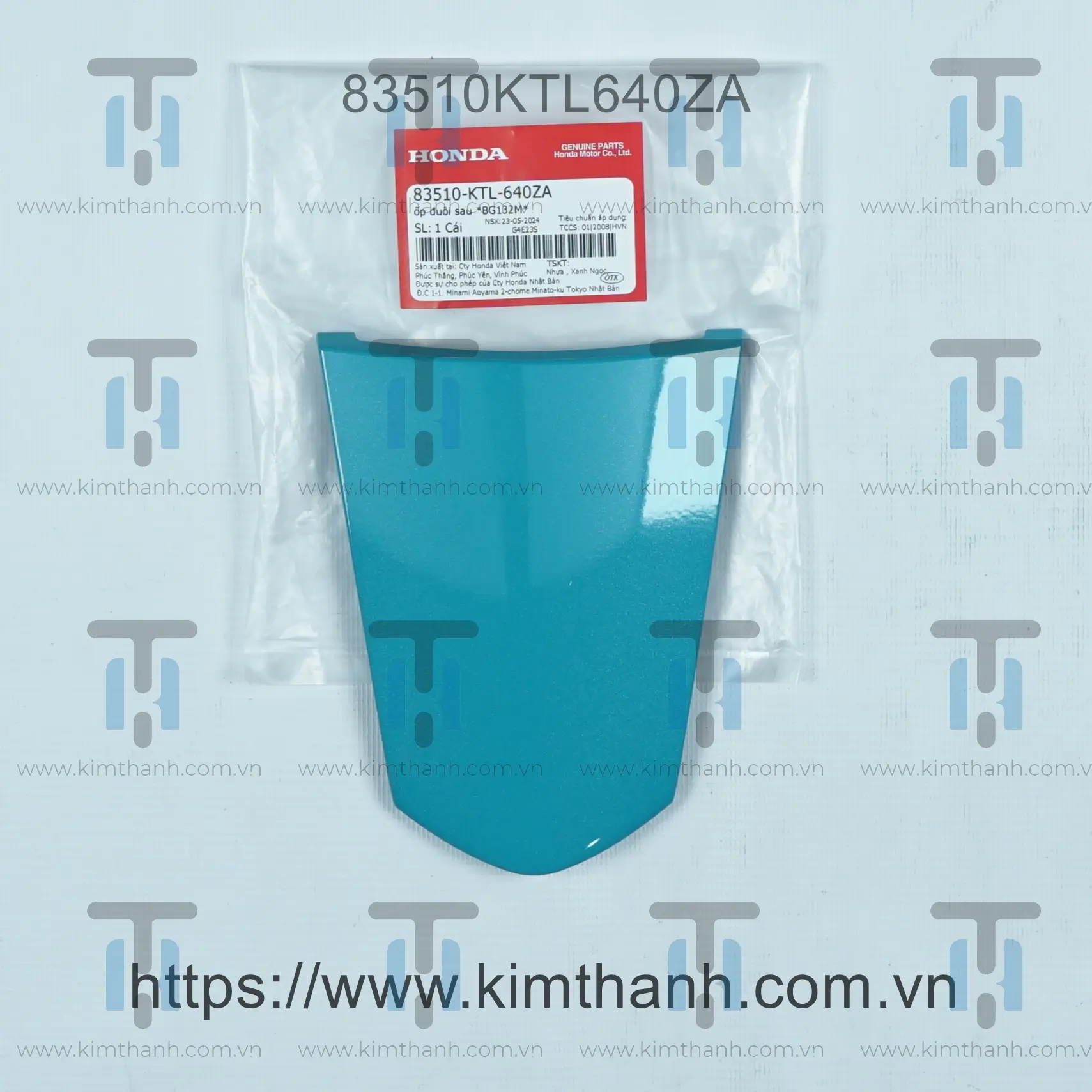 Rùa xanh ngọc không tem Wave Alpha 2006