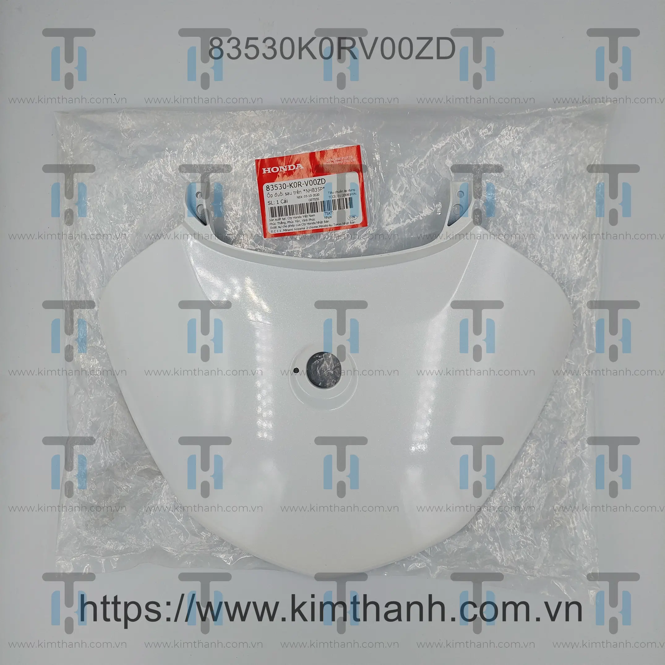 Cảng sau xe SH2020 màu trắng