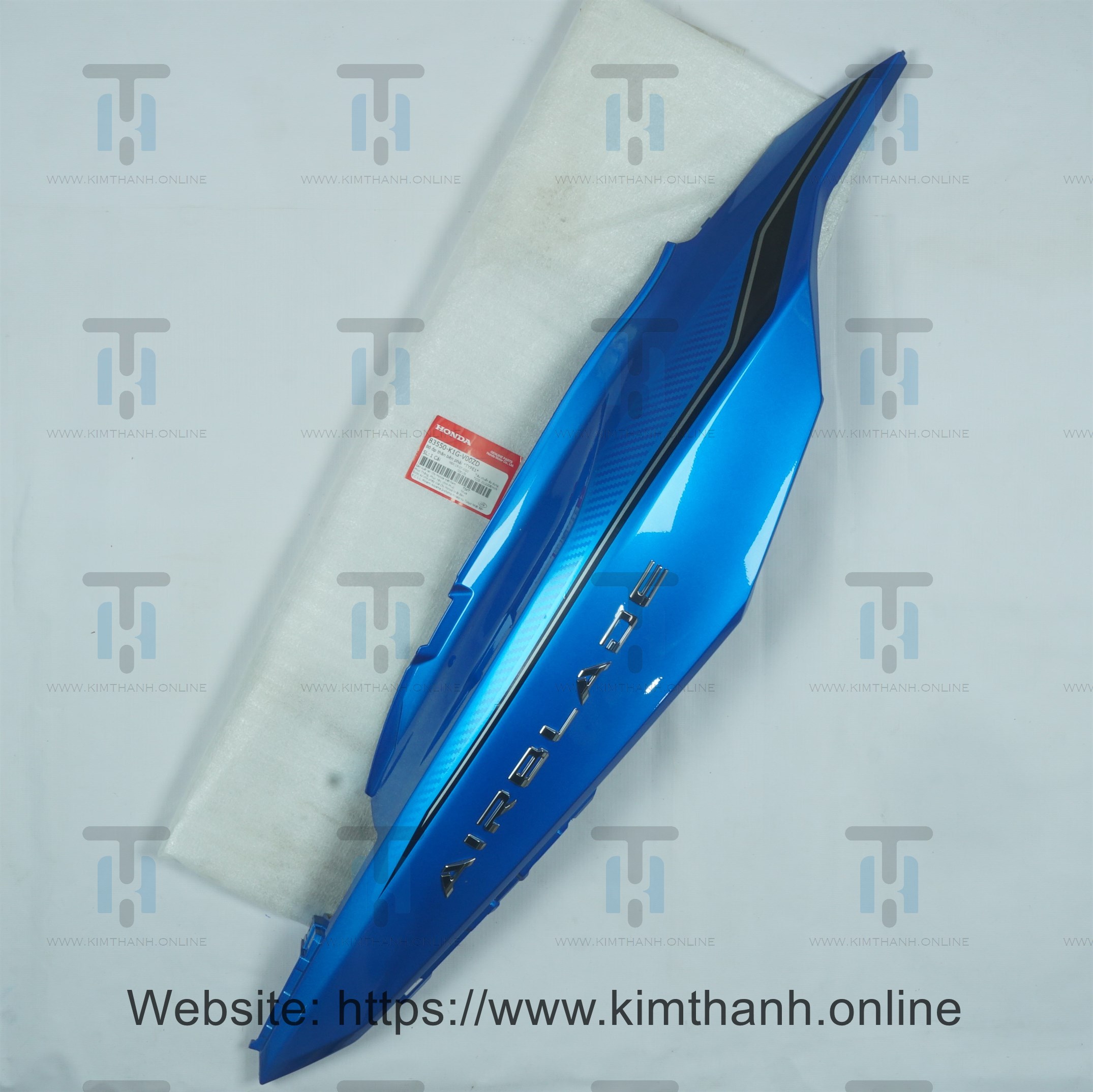 Ốp sườn 125 dương phải chỉ đen Air Blade 2020 - 2021 đèn LED