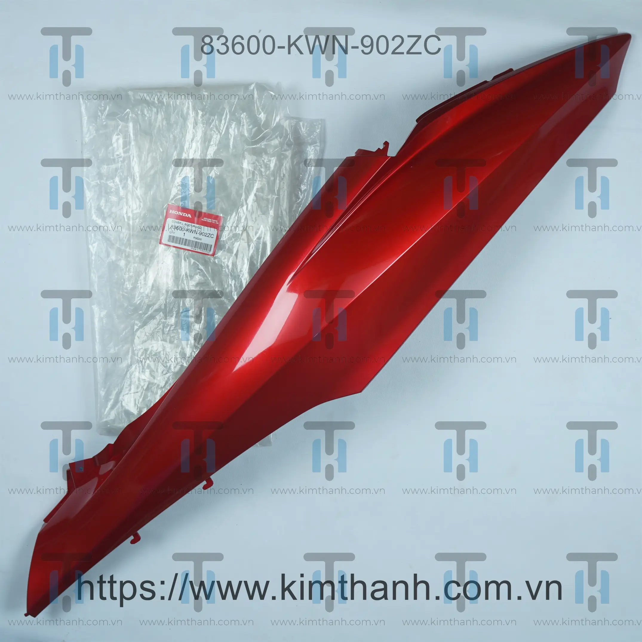 Ốp sườn Thái Lan đỏ trái PCX 2010 đời đầu
