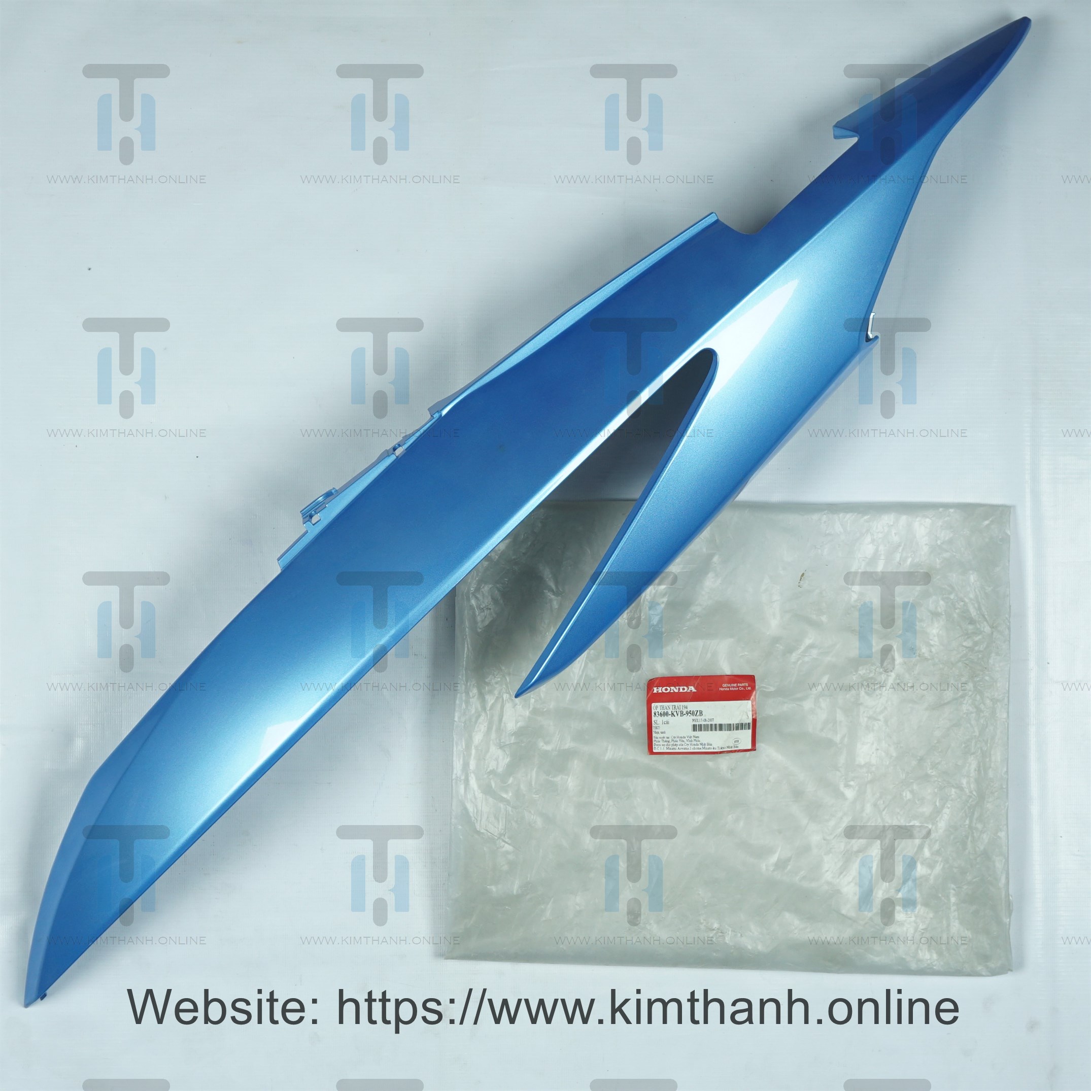 Ốp sườn ngọc trái không tem Click 110cc Honda Việt Nam