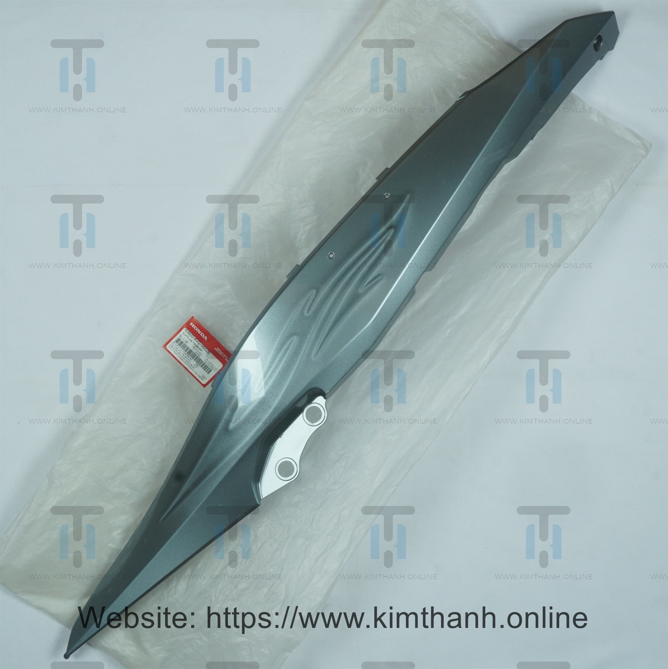 Ốp sườn dưới xám hoa văn trái Air Blade 2011 2012 đầu bò