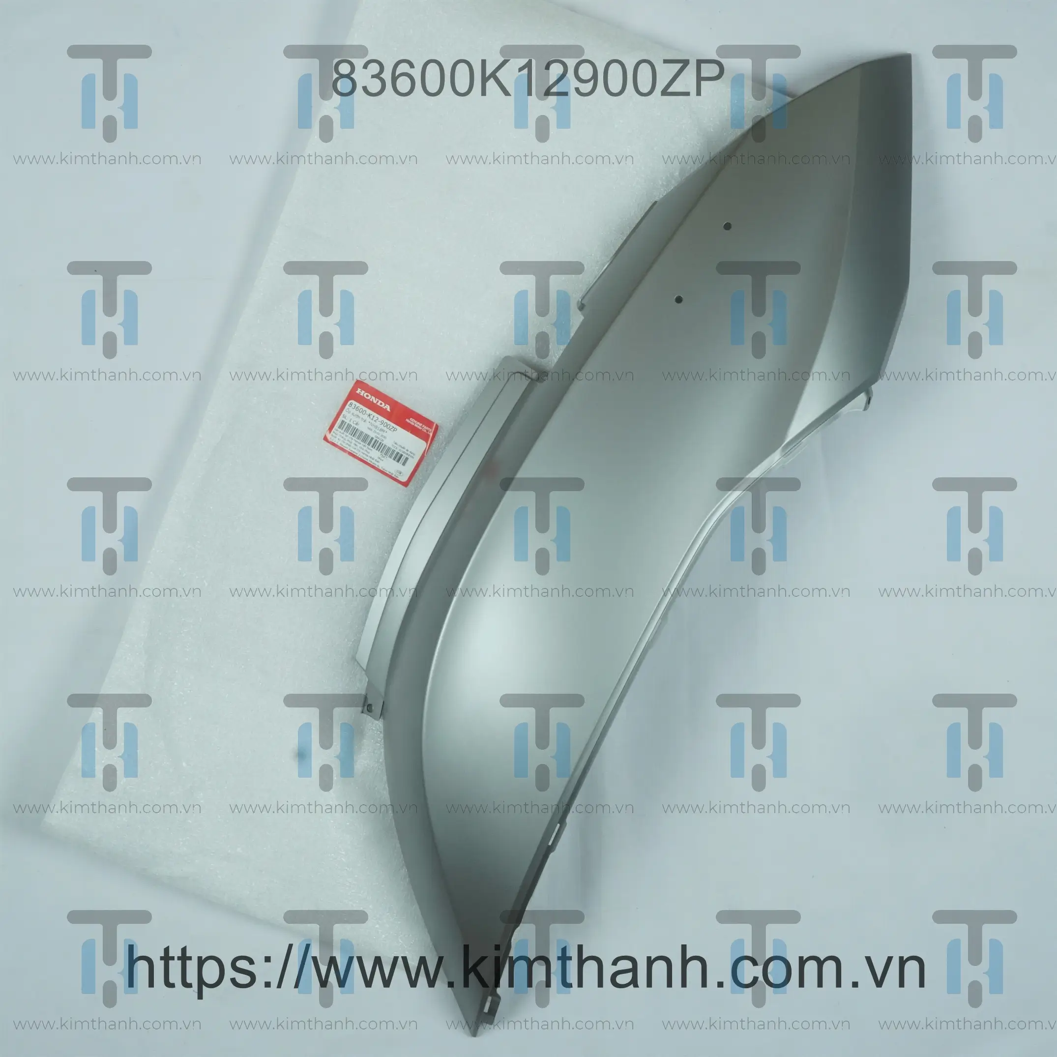 Ốp sườn bạc mờ trái không tem Lead 2013 - 125cc
