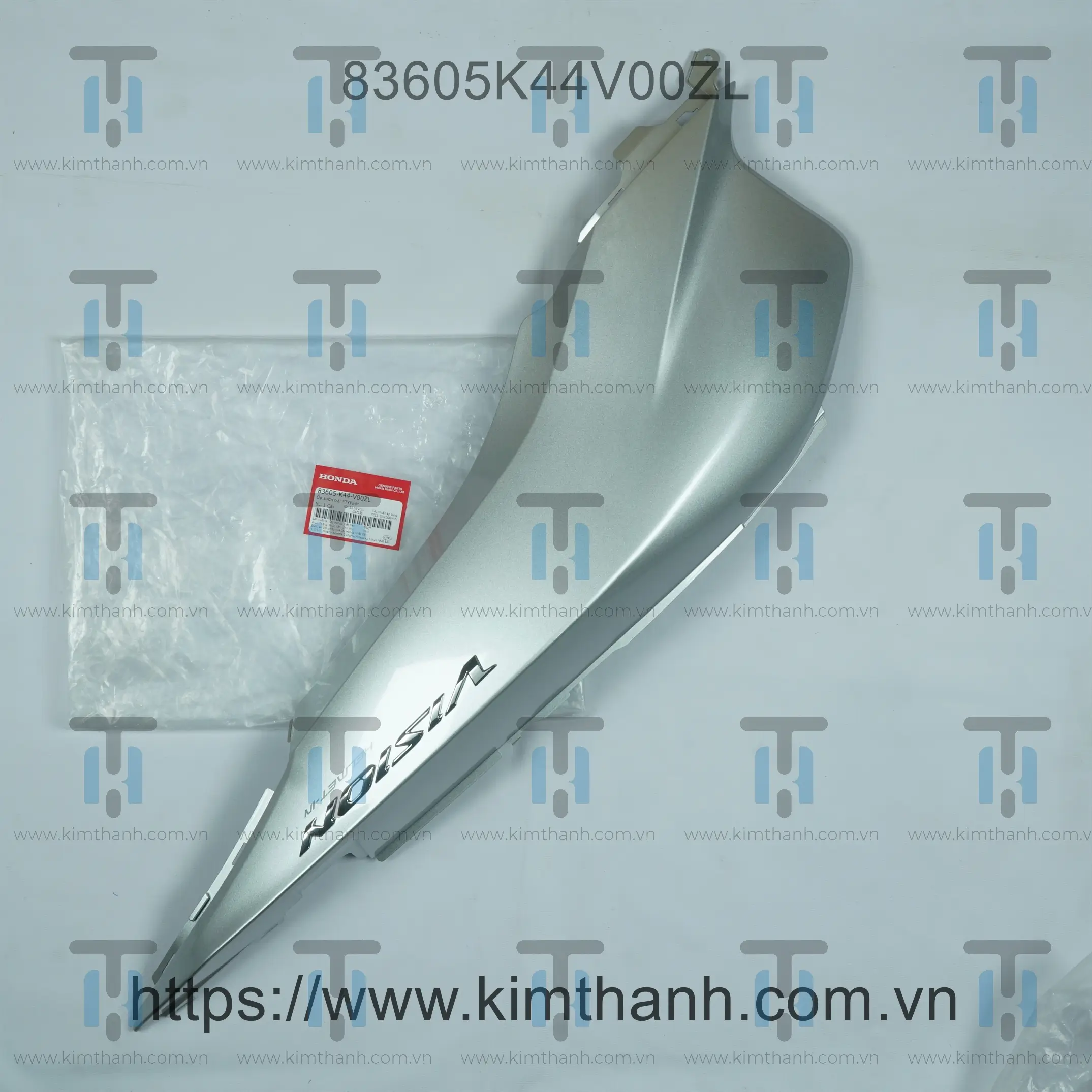 Ốp sườn bạc trái có tem Vision 2015