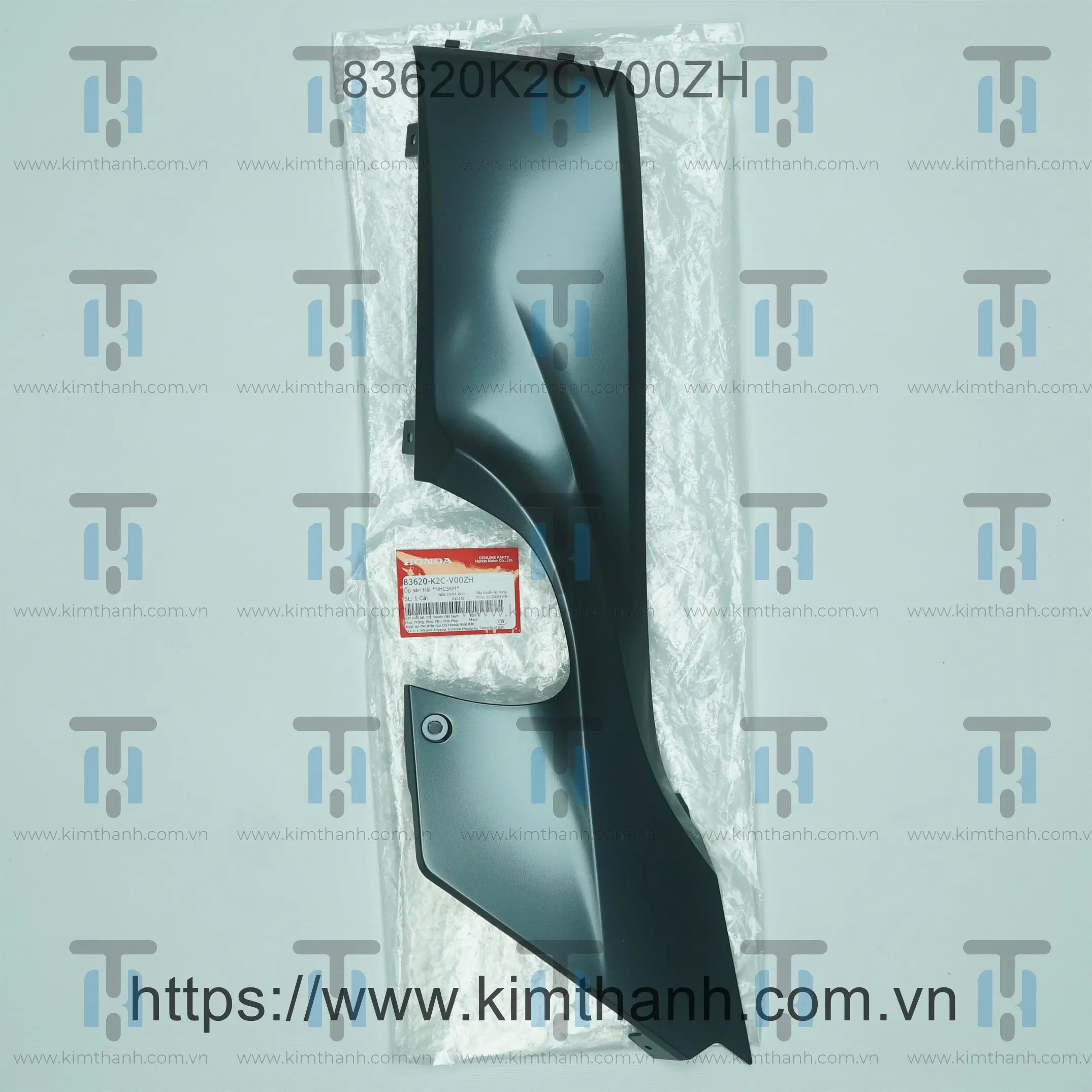 Nẹp xanh đá trái Vision 2021 LED