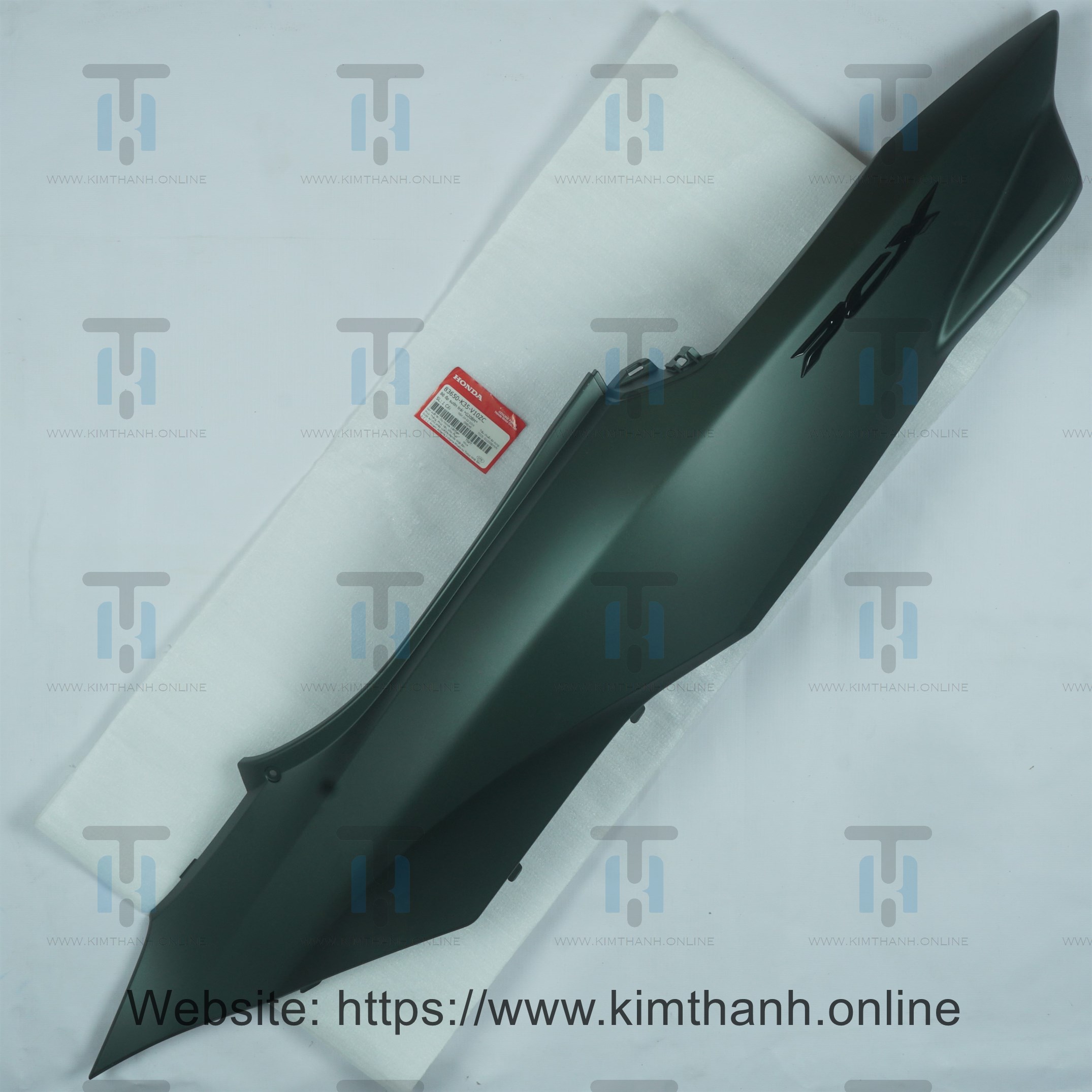 Ốp sườn lục mờ trái PCX 2015 - LED