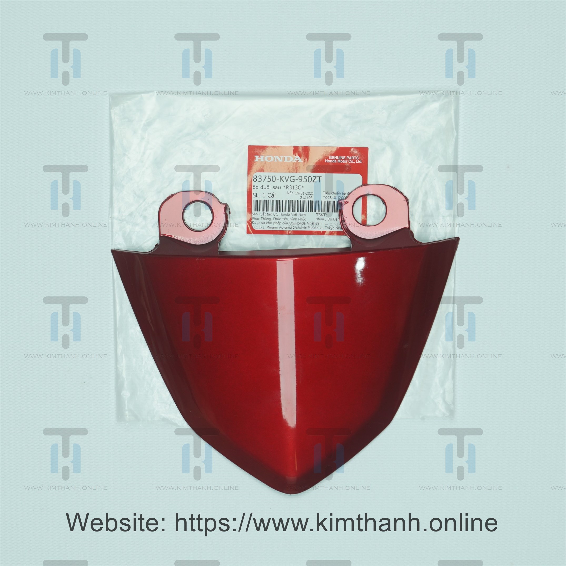 Nối ốp sườn Honda Việt đỏ Air Blade đời đầu