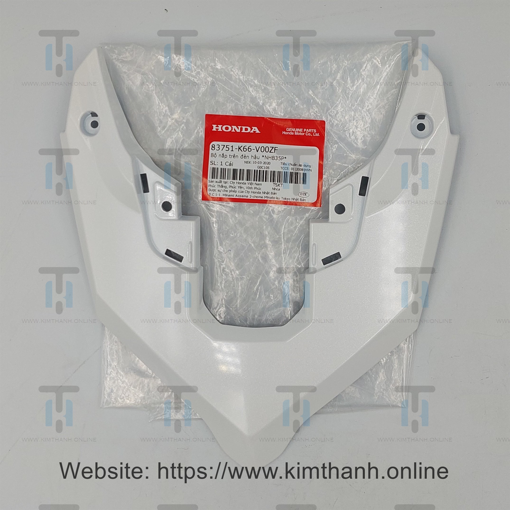 Nối ốp sườn lớn trên trắng Air Blade 2016 - 2019 đèn LED