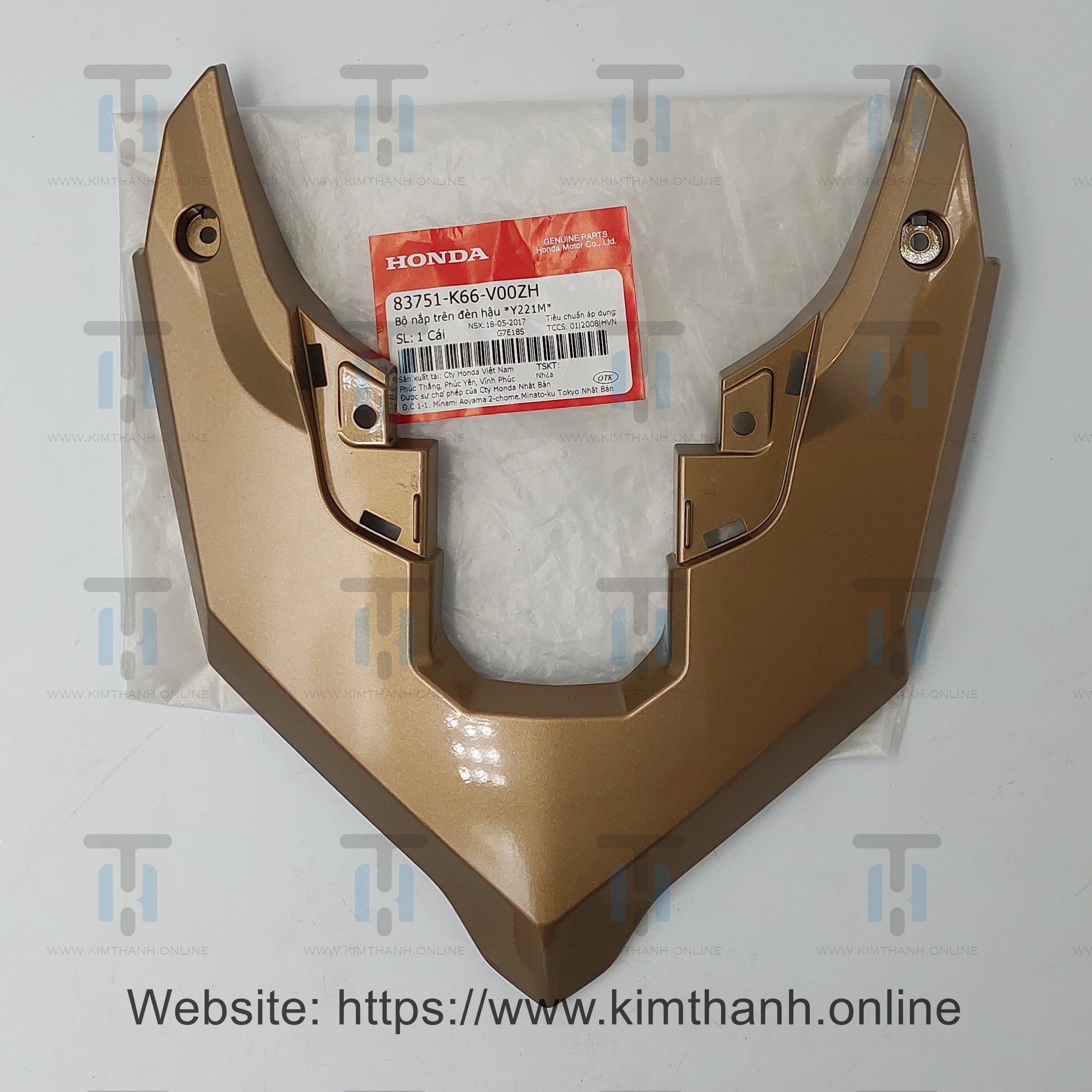 Nối ốp sườn lớn trên đồng Air Blade 2016 - 2019 đèn LED