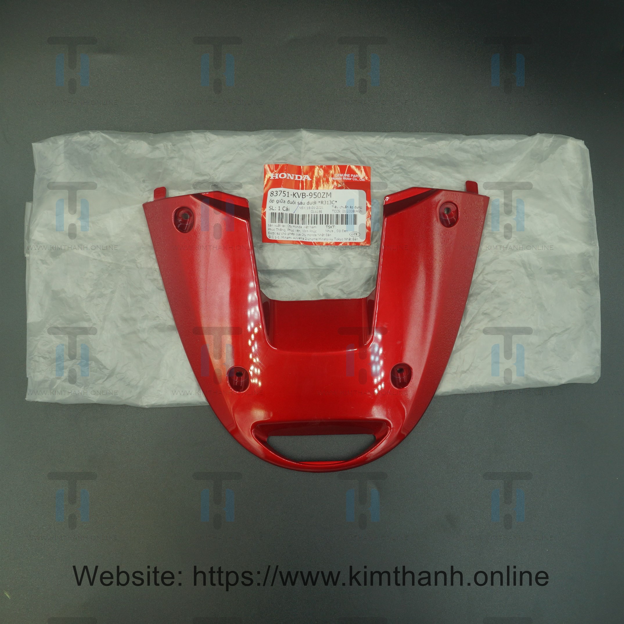 Nối ốp sườn lớn tươi Click 110cc Honda Việt Nam