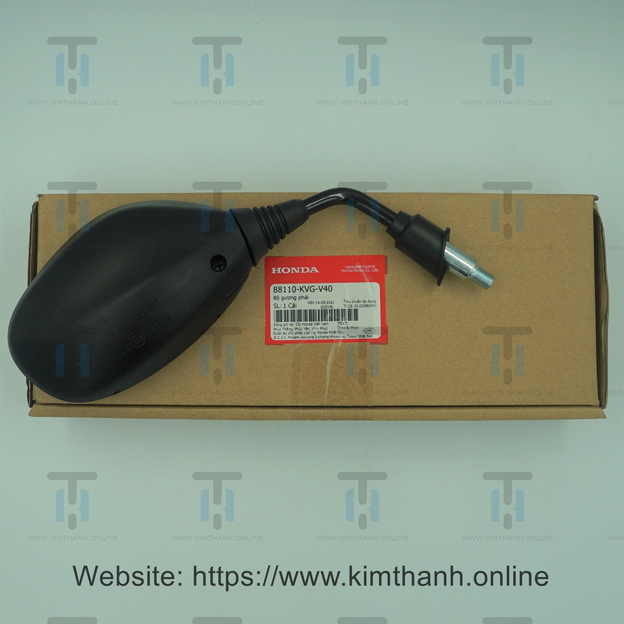 Kiếng hậu phải Air Blade 2011 2012 đầu bò