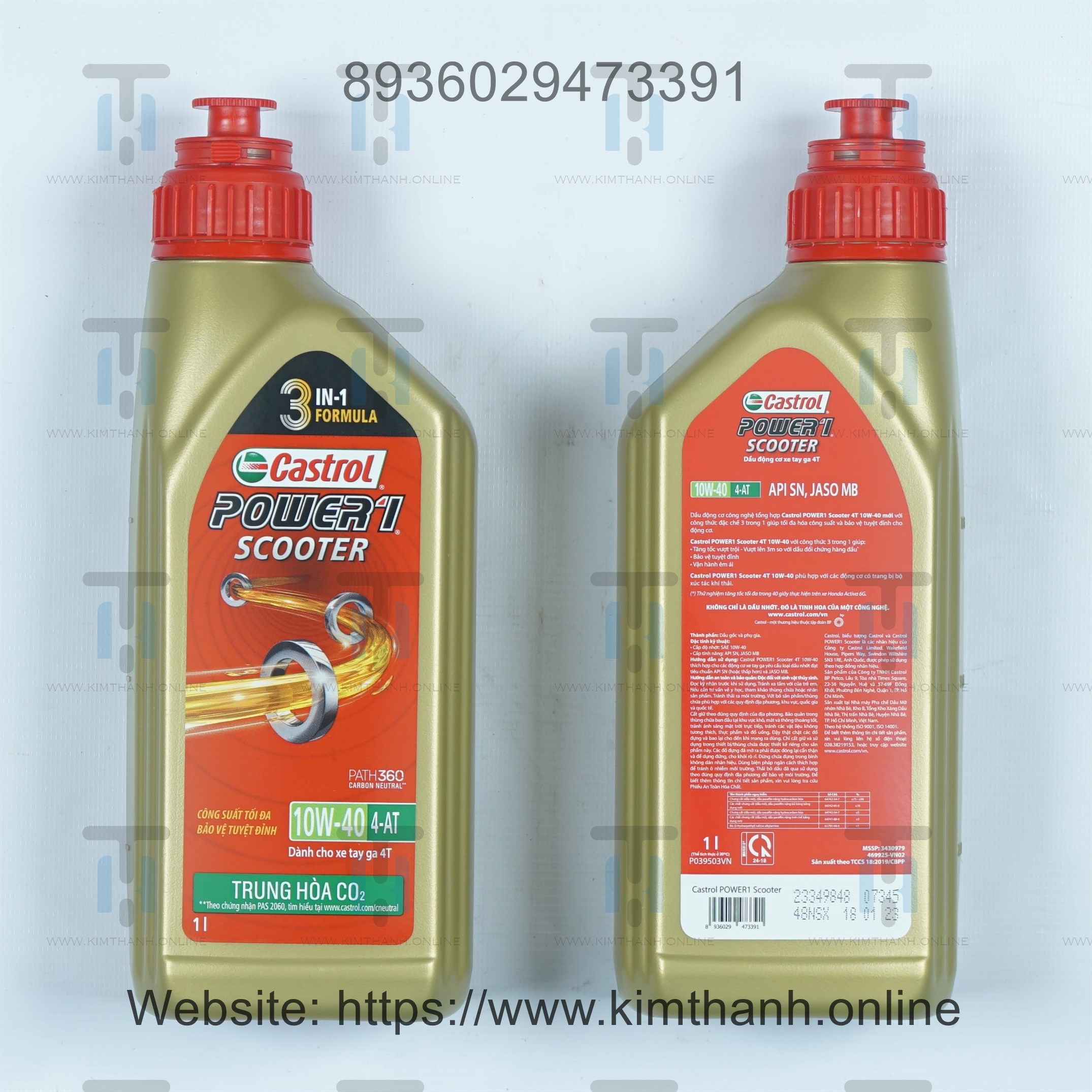 Nhớt Power tay ga 1L Castrol