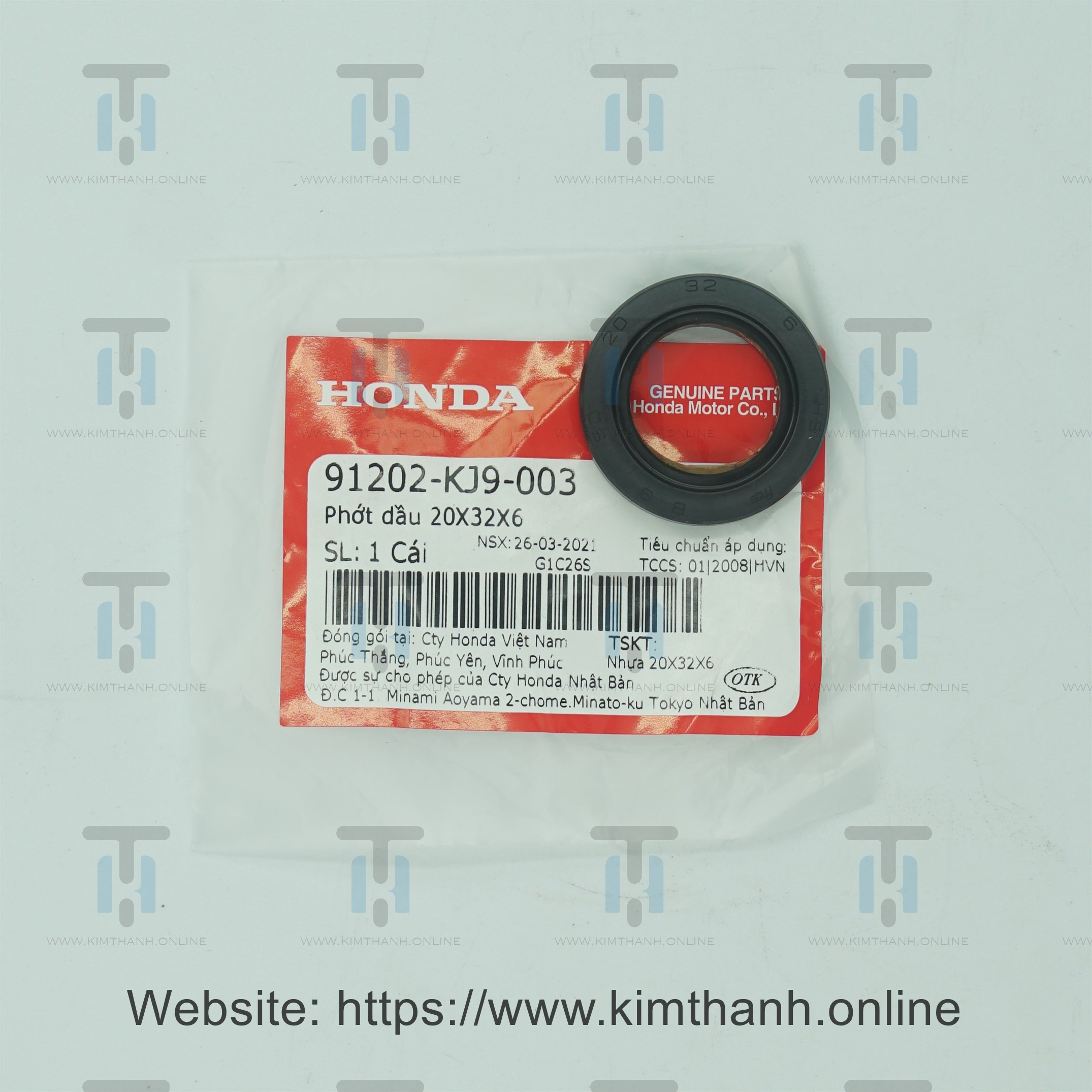 Phốt láp nhỏ 20-32-6 Air Blade đời đầu