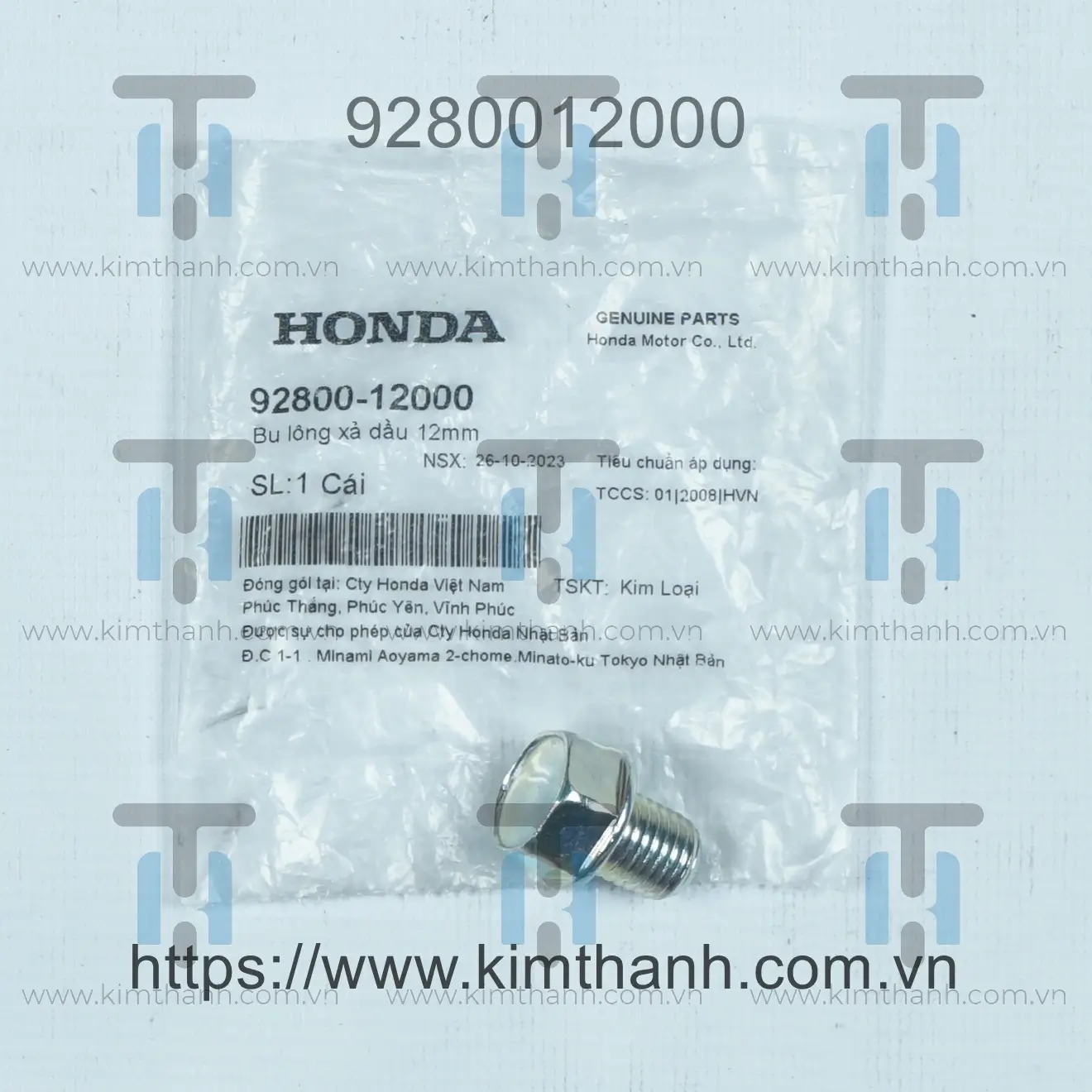 Ốc xả nhớt Winner 2016 V1 đời đầu