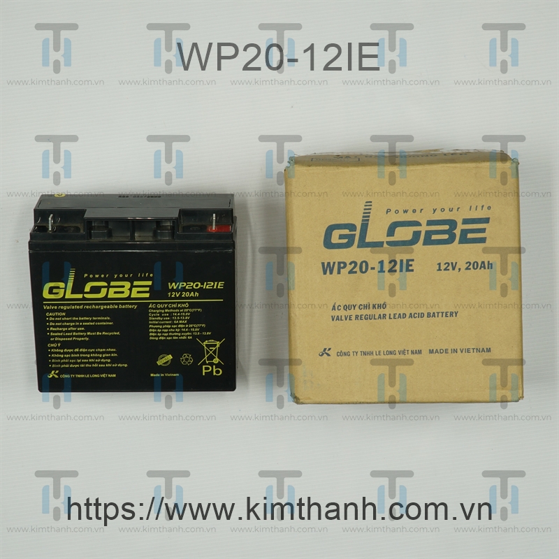 Bình xe máy điện 20Ah Globe