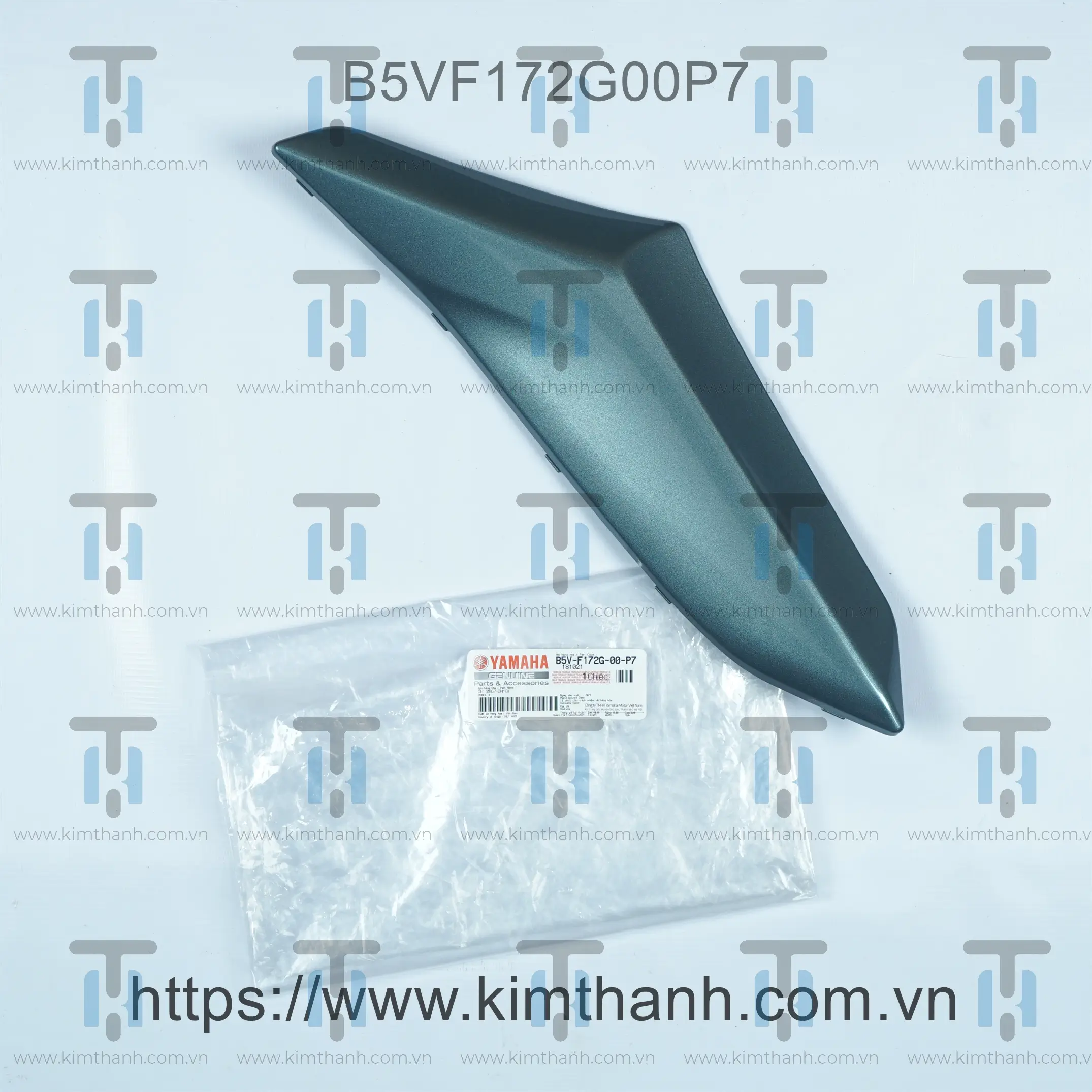 Cốp nhỏ xanh đá trái Exciter 2021 155cc VVA