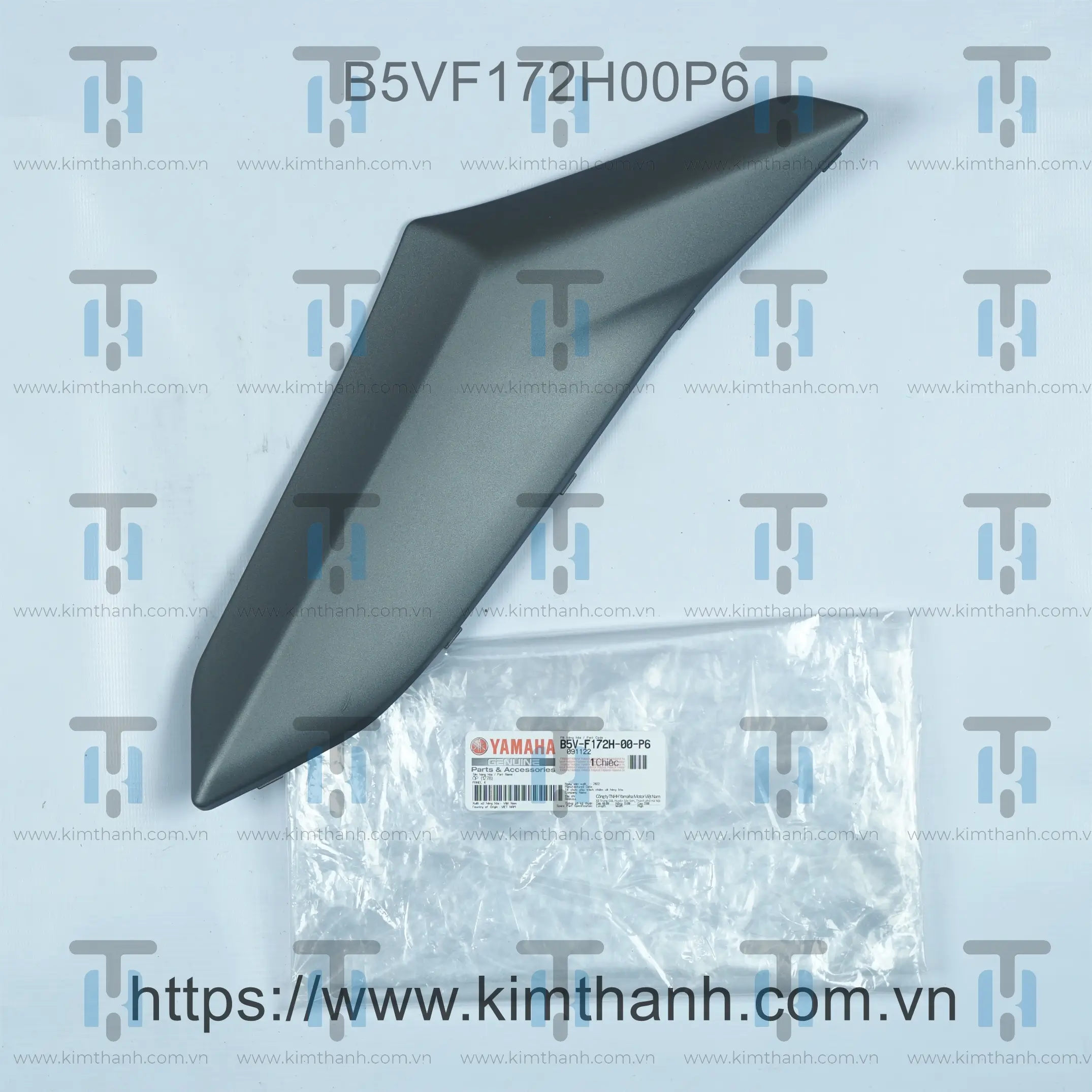 Cốp nhỏ xám mờ phải Exciter 2021 155cc VVA