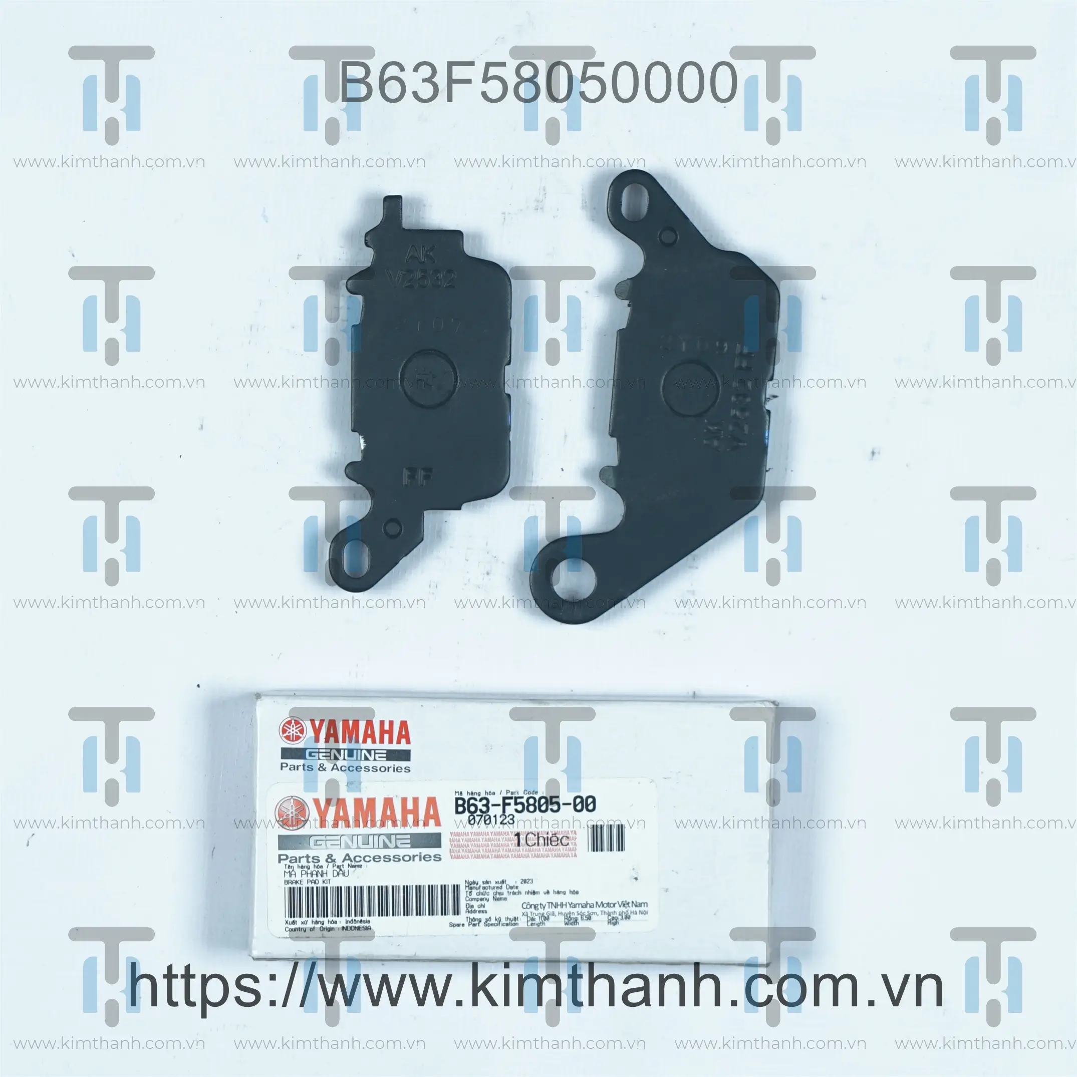Bố dĩa trước 1 piston Exciter 2021 155cc VVA