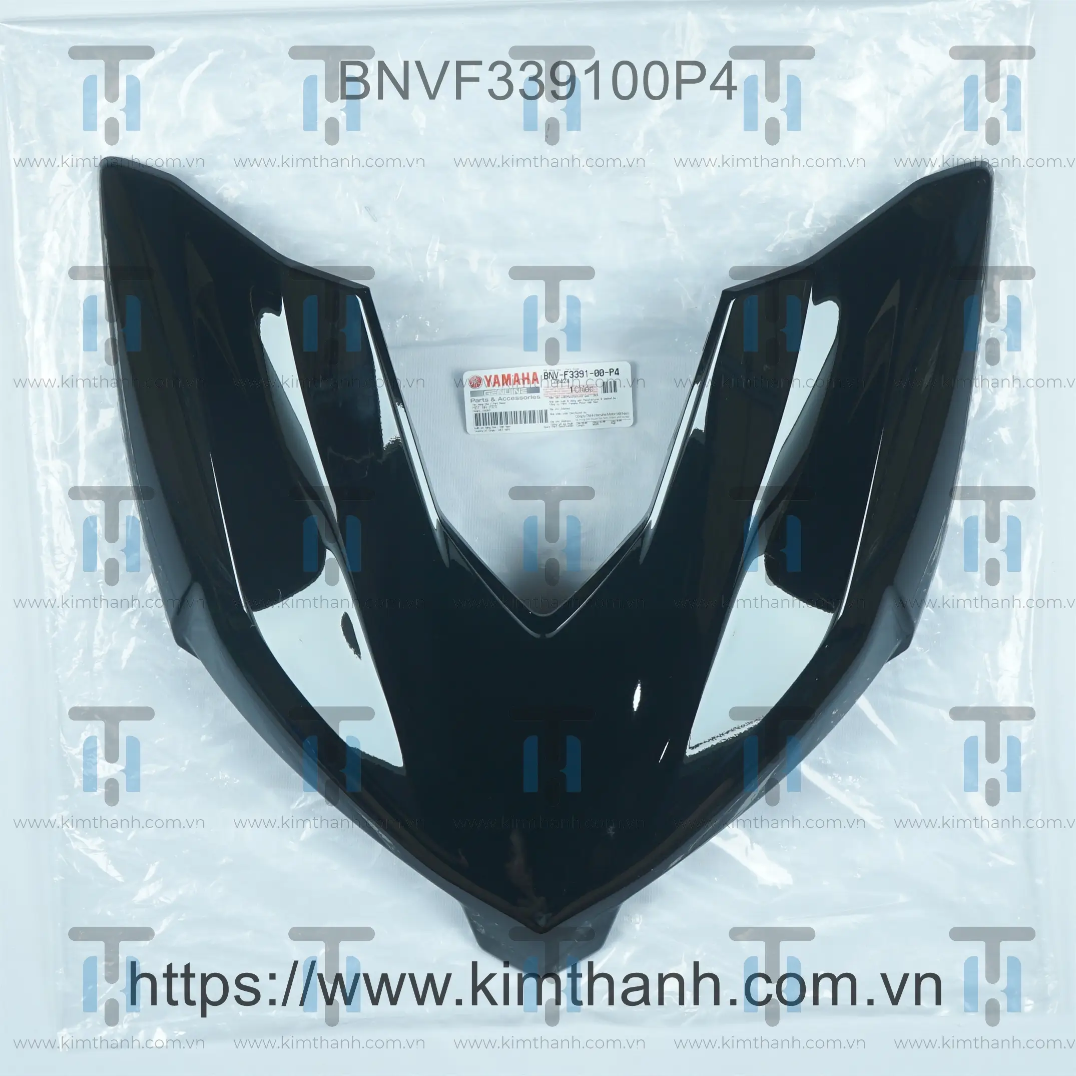 Mặt nạ đen bóng Exciter 2024 155cc VVA