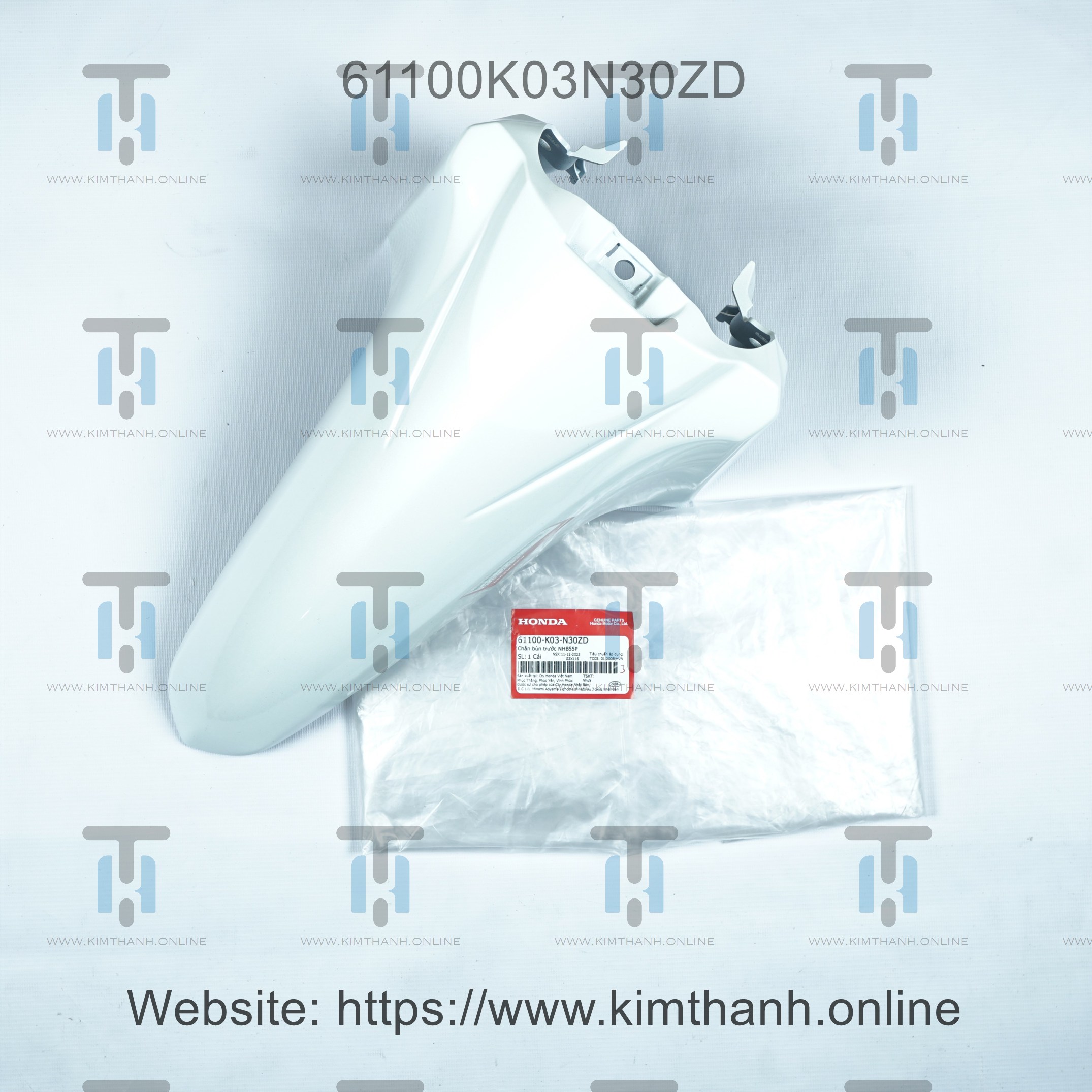 Dè trước trắng Wave RSX 2015