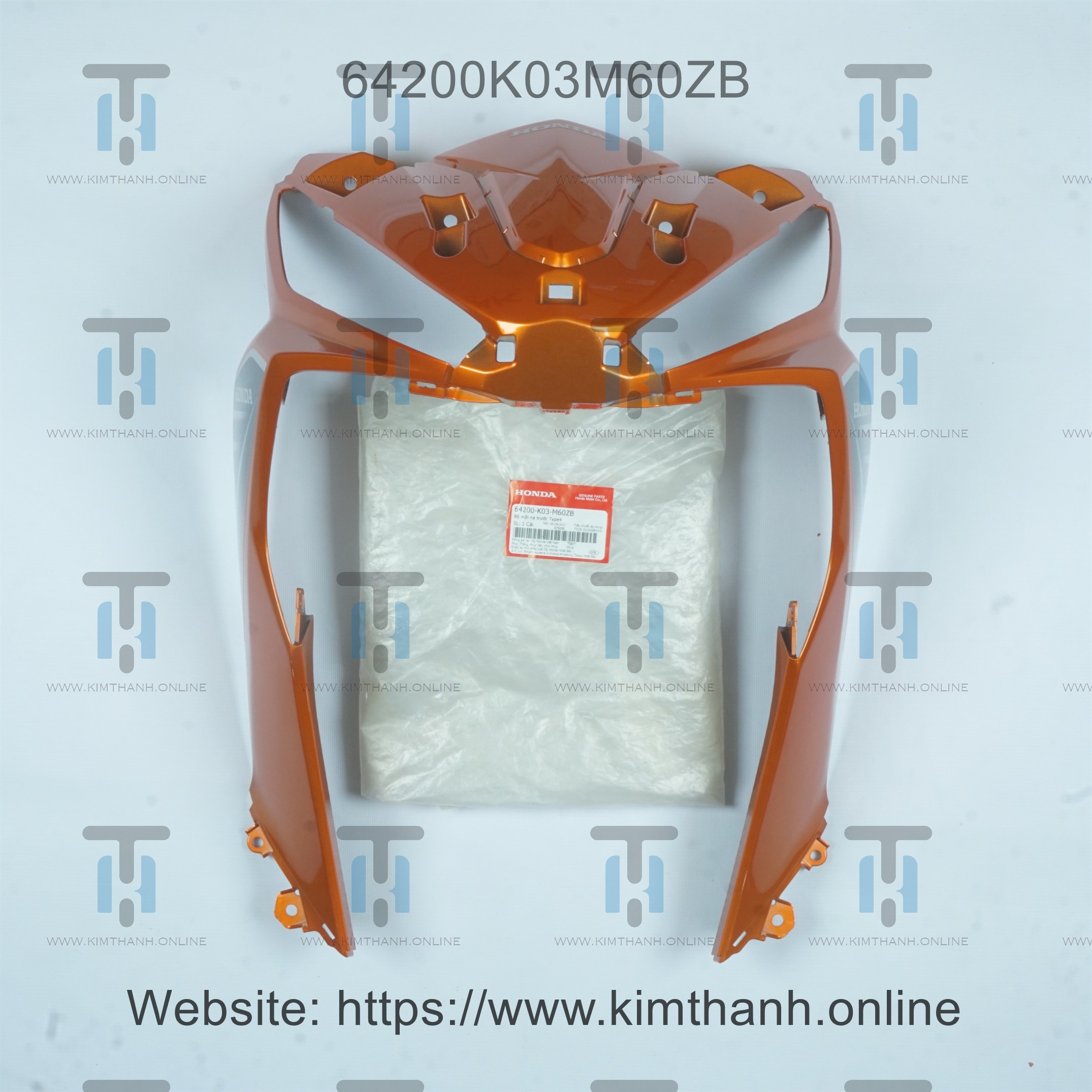 Mặt nạ lớn cam tem đen 2015 Wave RSX 2015