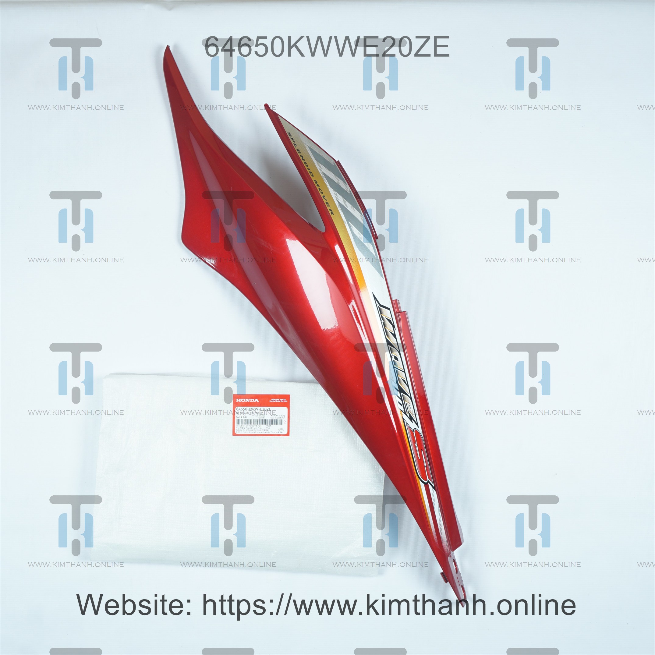 Ốp sườn đô trái có tem đời 2012 Wave S/RS 110cc