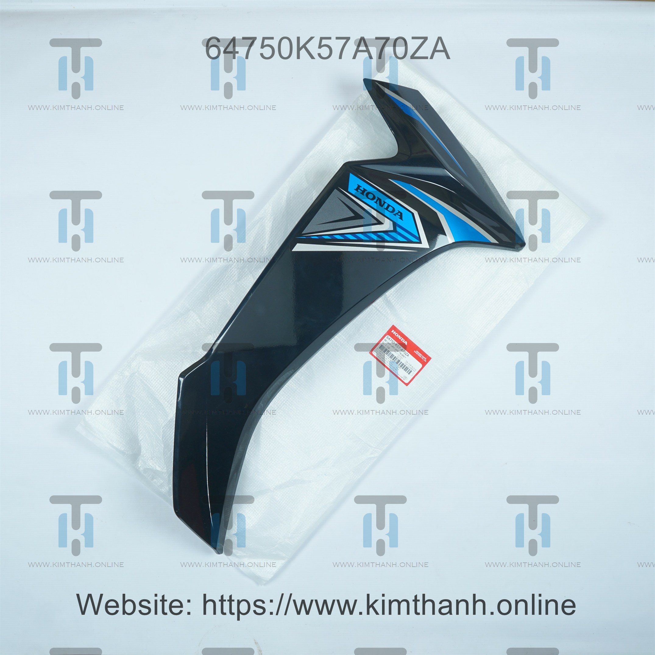 Bững ngoài đen phải tem xanh 2023 Wave Blade 2017