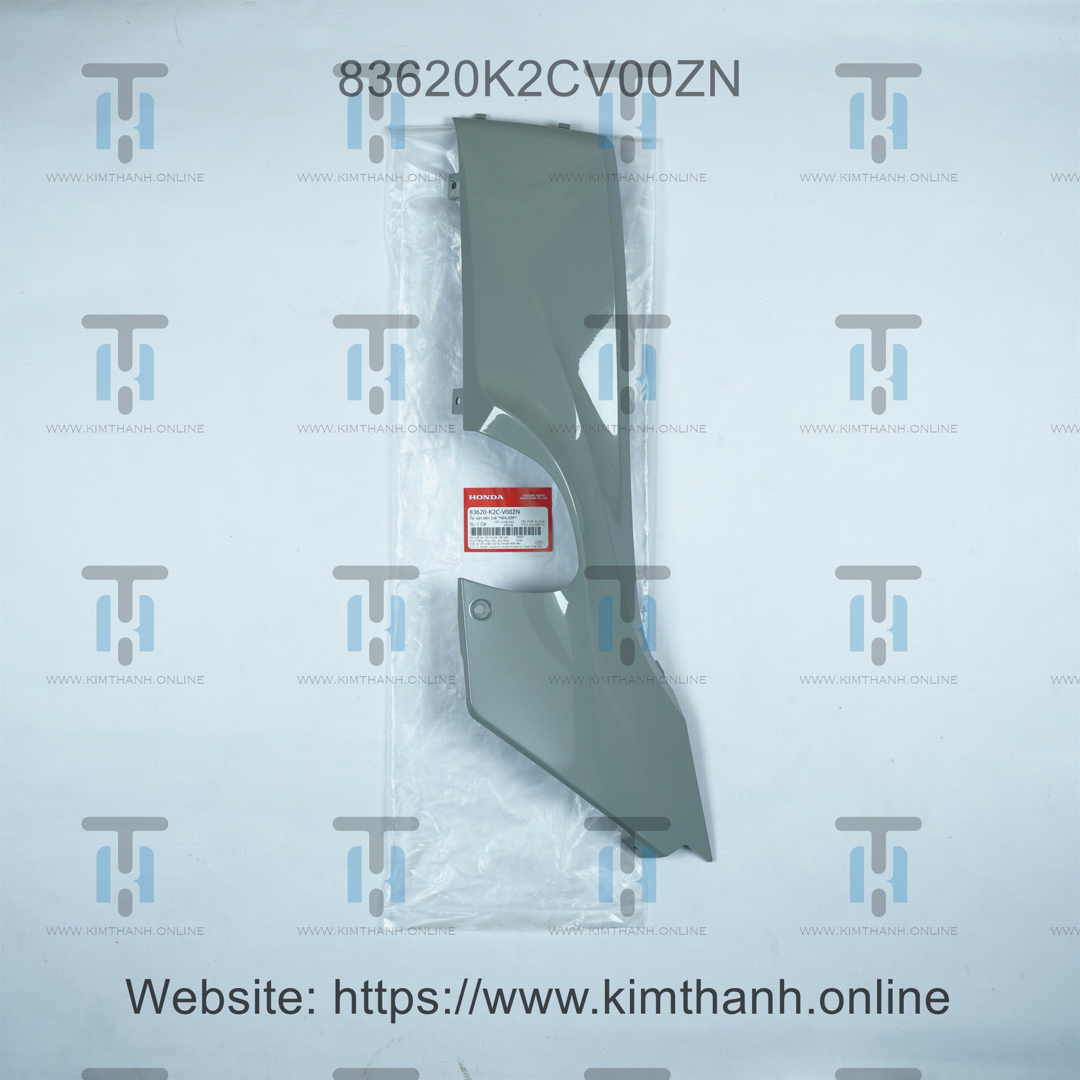 Nẹp xám xi măng trái Vision 2021 LED