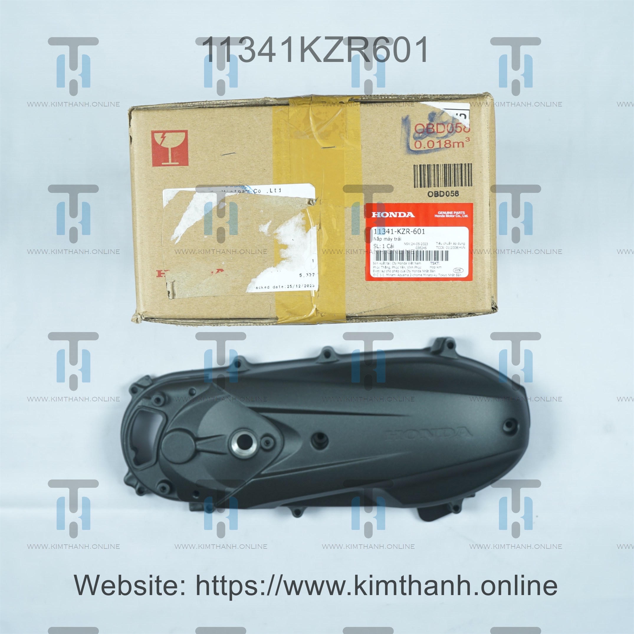 Nắp nồi đen mờ Air Blade 2013 - 2015 đèn cầu