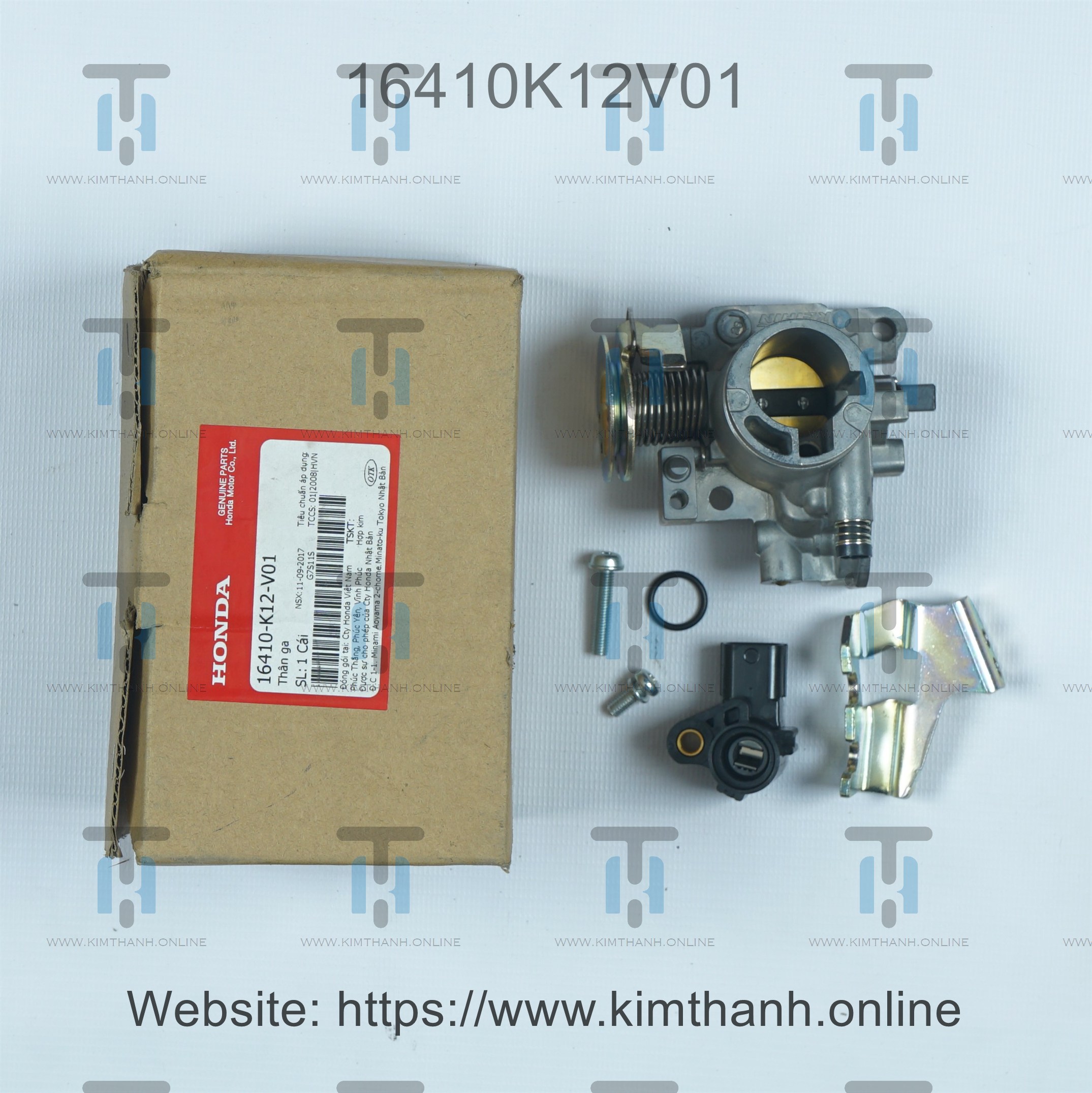 Họng xăng - có cảm biến ga Lead 2017 - LED