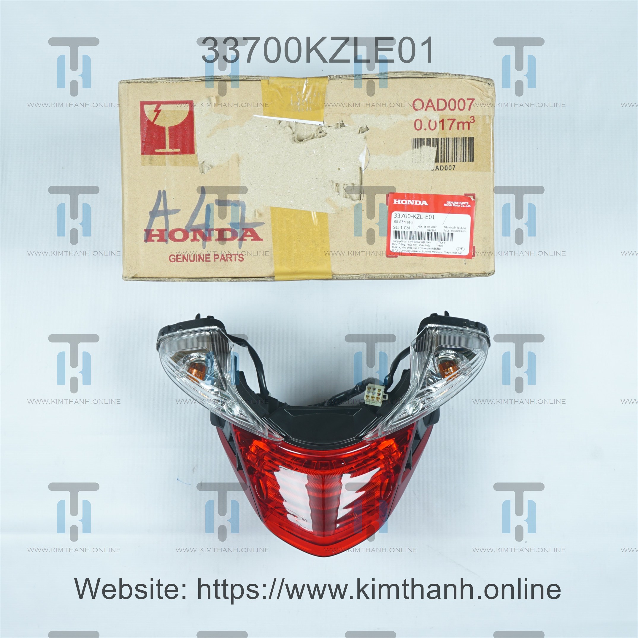 Đèn lái Vision 2011 đời đầu