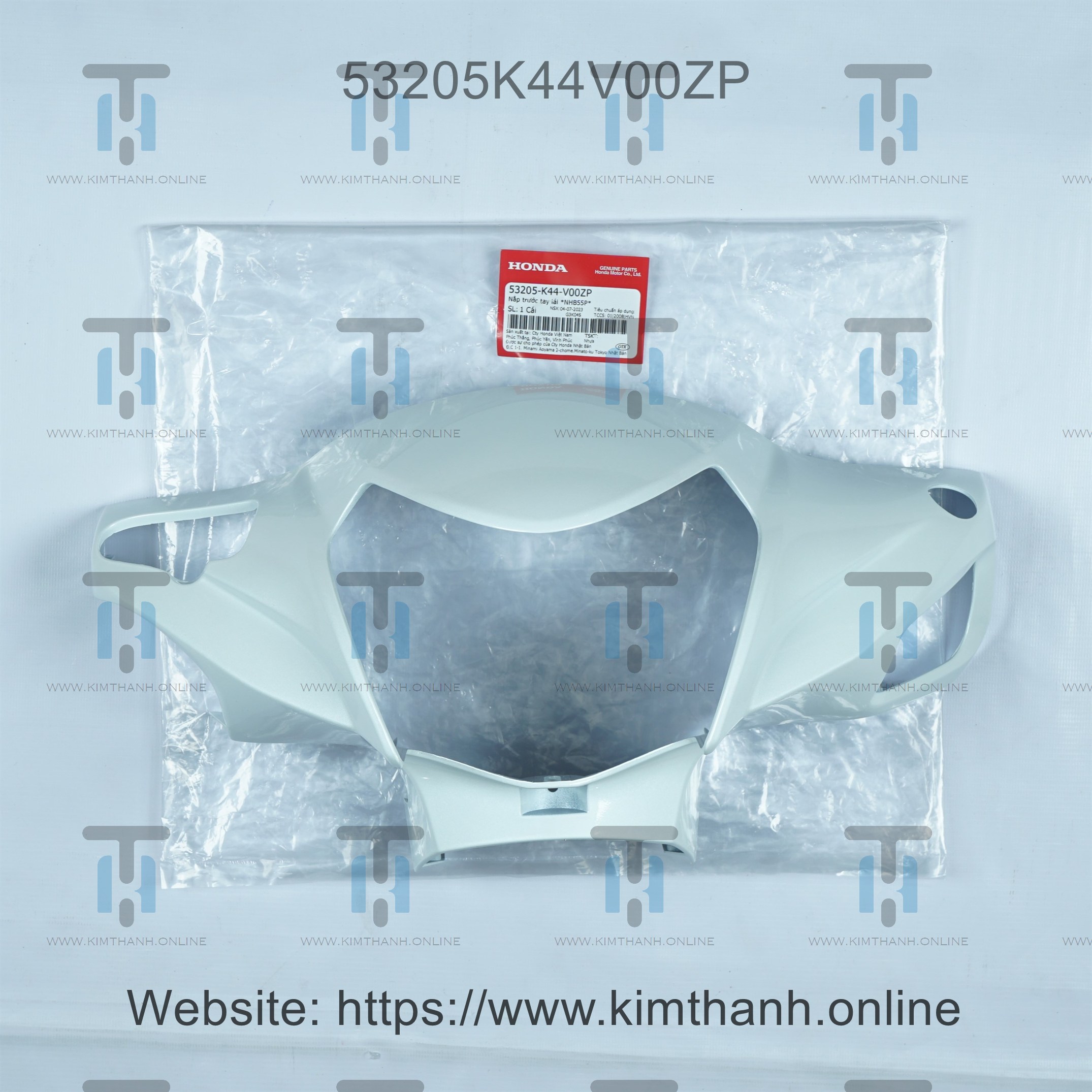 Đầu trắng xanh không tem Vision 2015