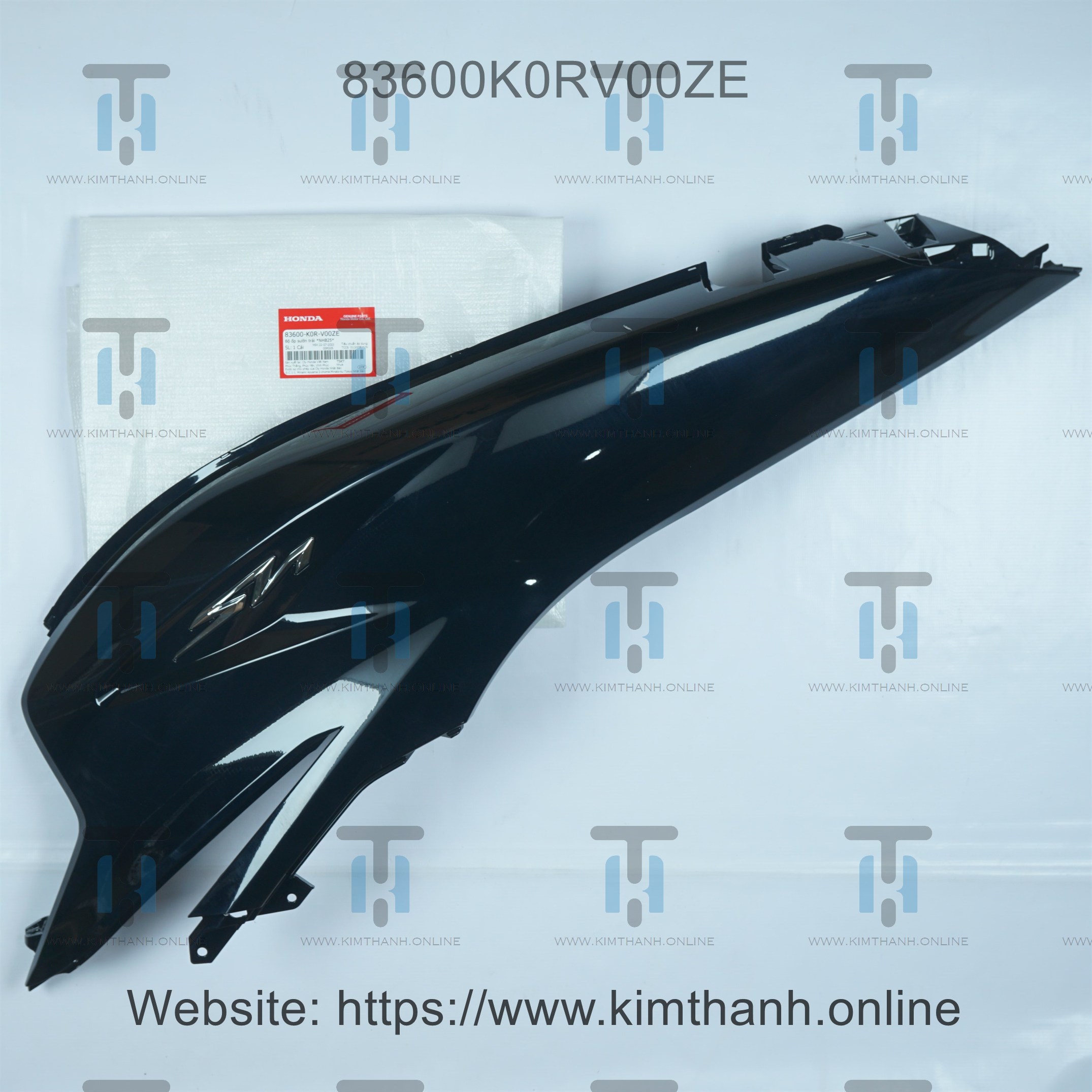 Ốp sườn đen bóng 125 trái SH 2020