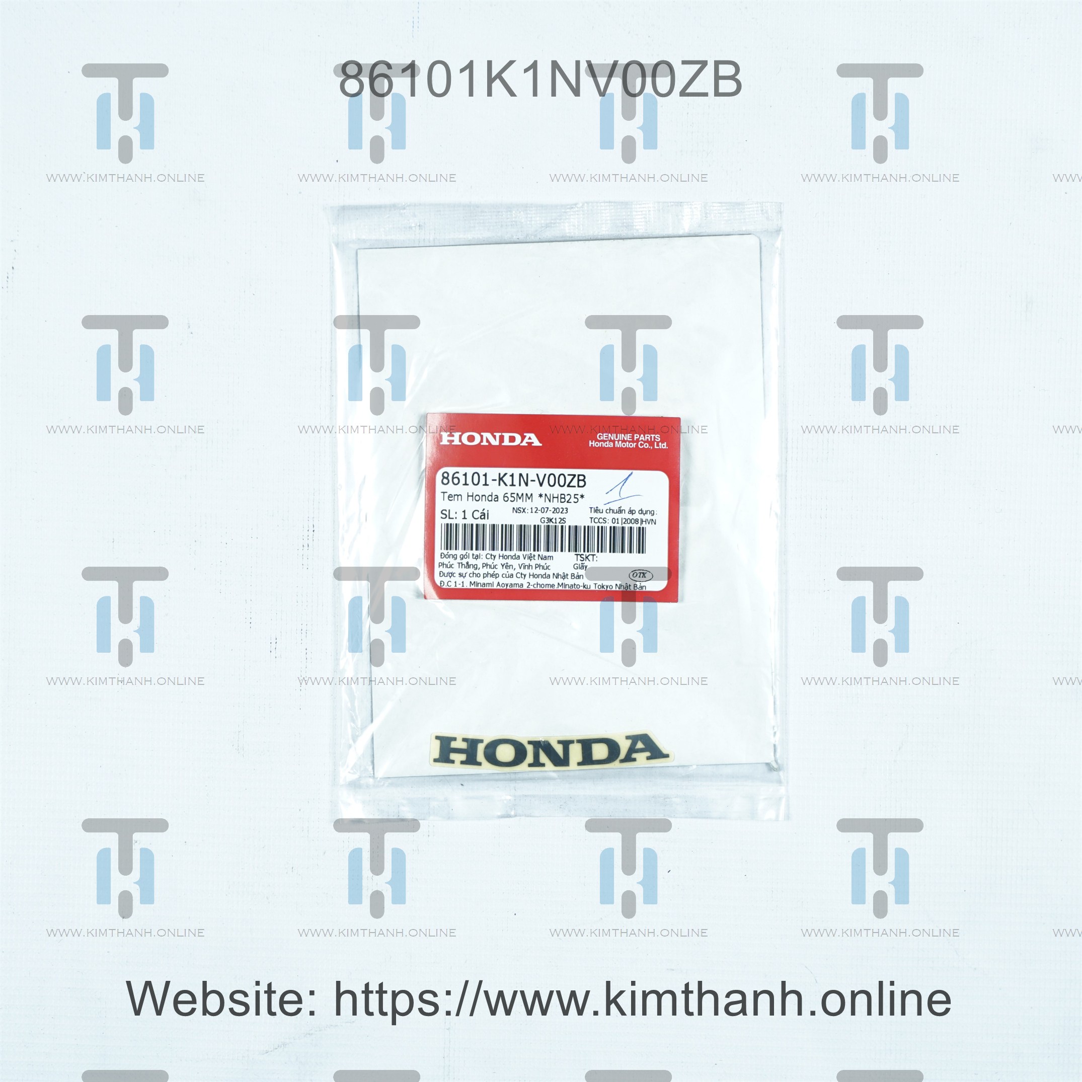 Tem mặt nạ đen SH Mode 2021