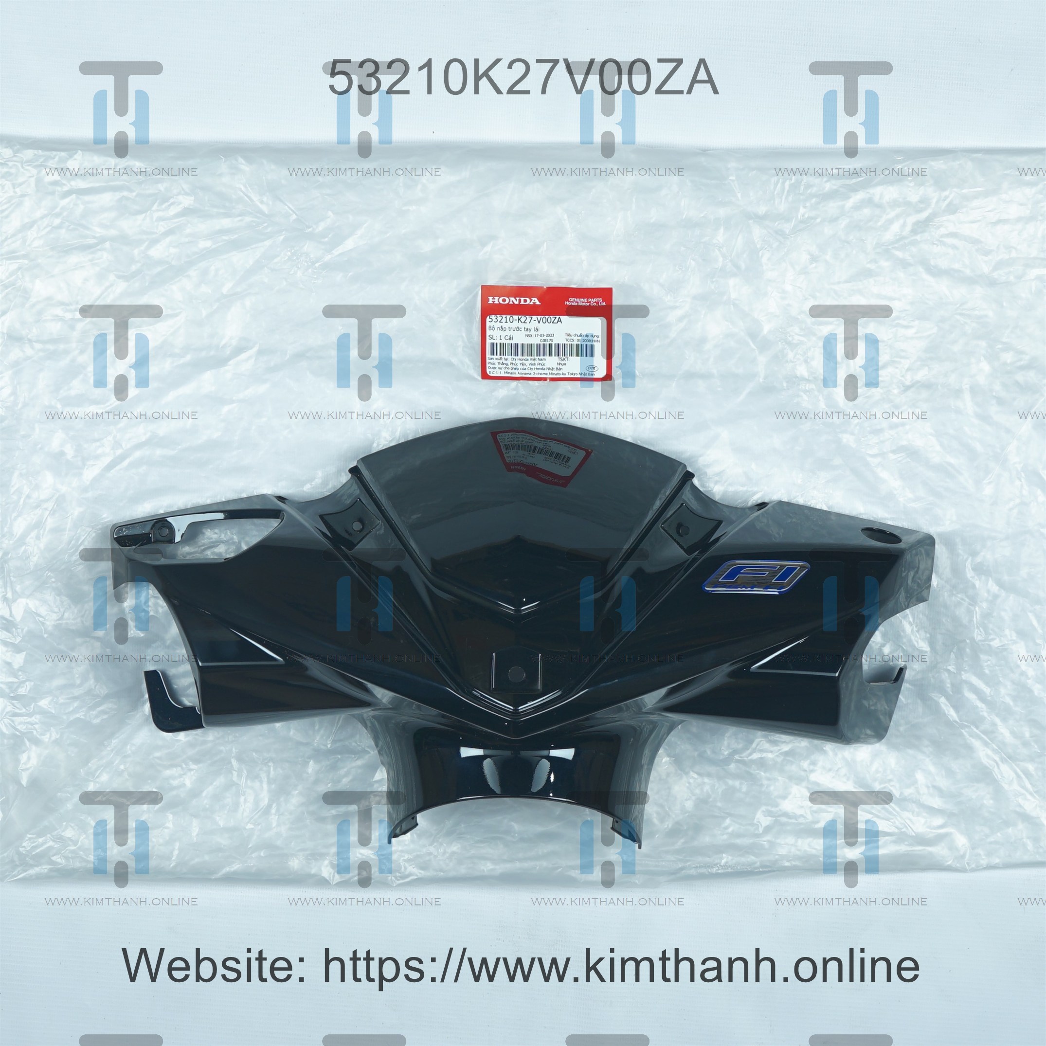 Đầu đen bóng tem Fi Air Blade 2013 - 2015 đèn cầu