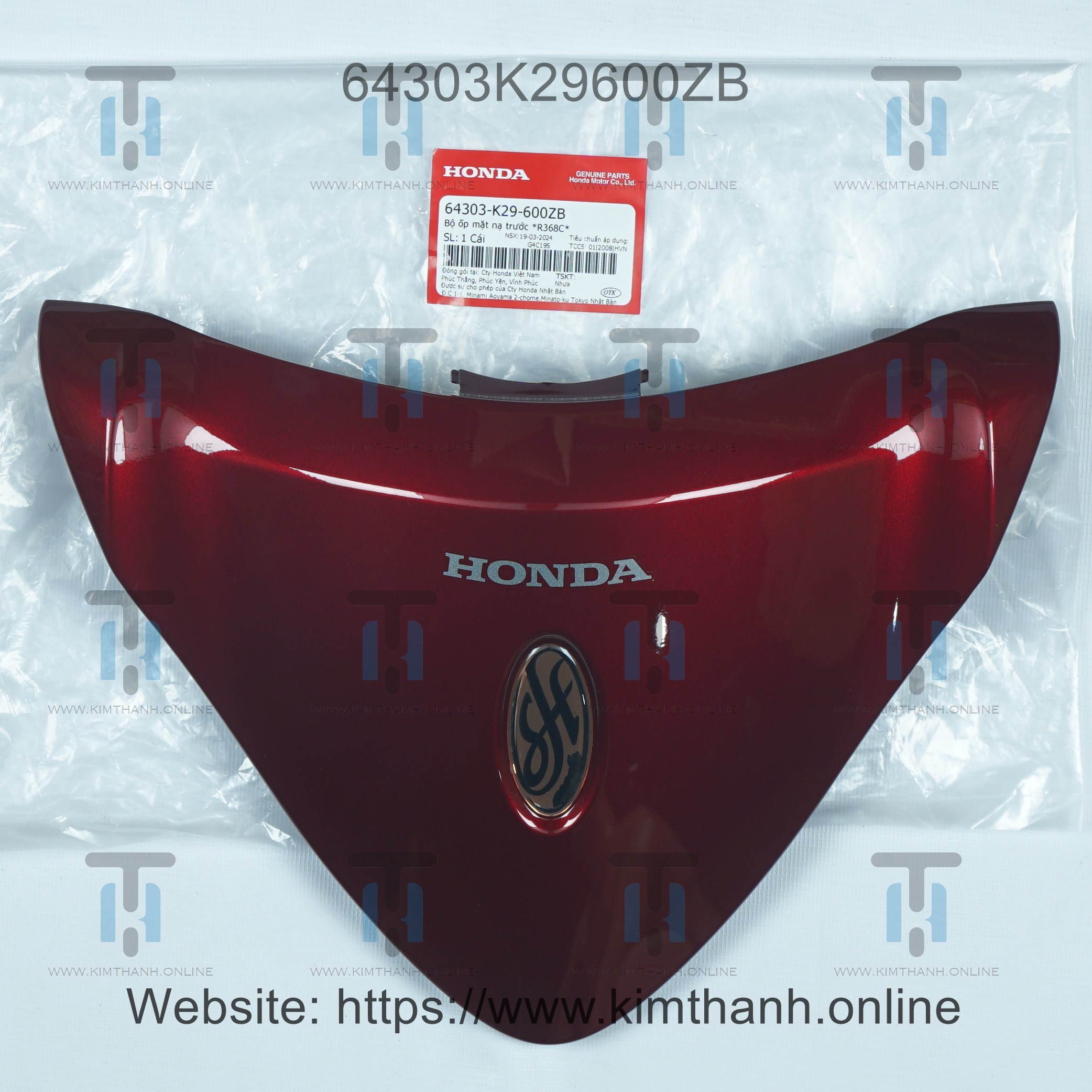 Mặt nạ đô tem Honda + logo đồng SH Mode 2013 - đời đầu