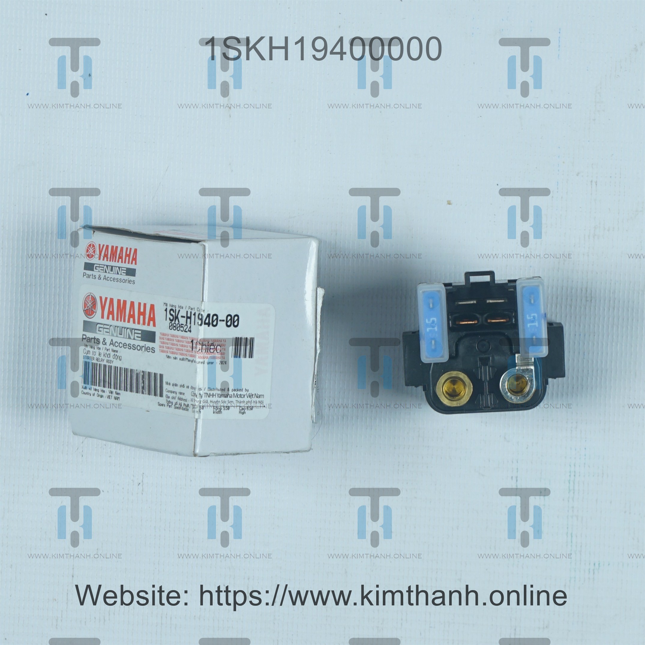 Relay đề Luvias Fi phun xăng
