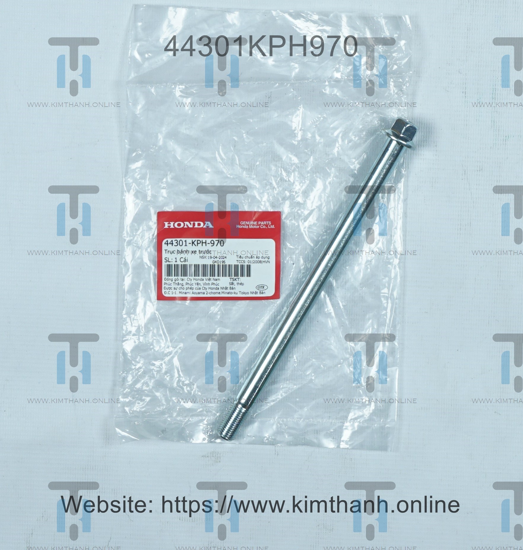 Cốt đùm trước Wave Alpha 2006