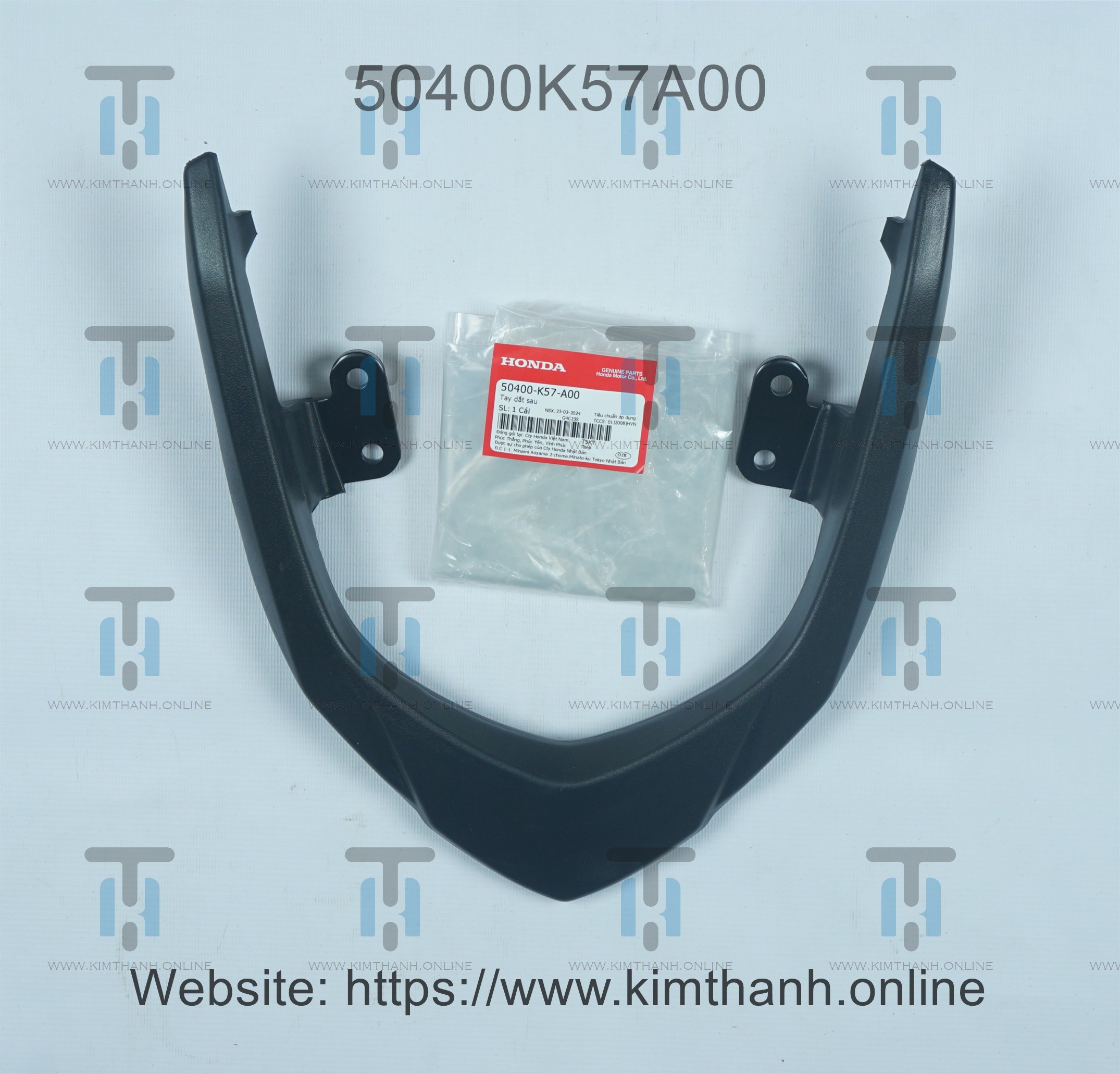 Cản đen mờ Wave Blade 2017