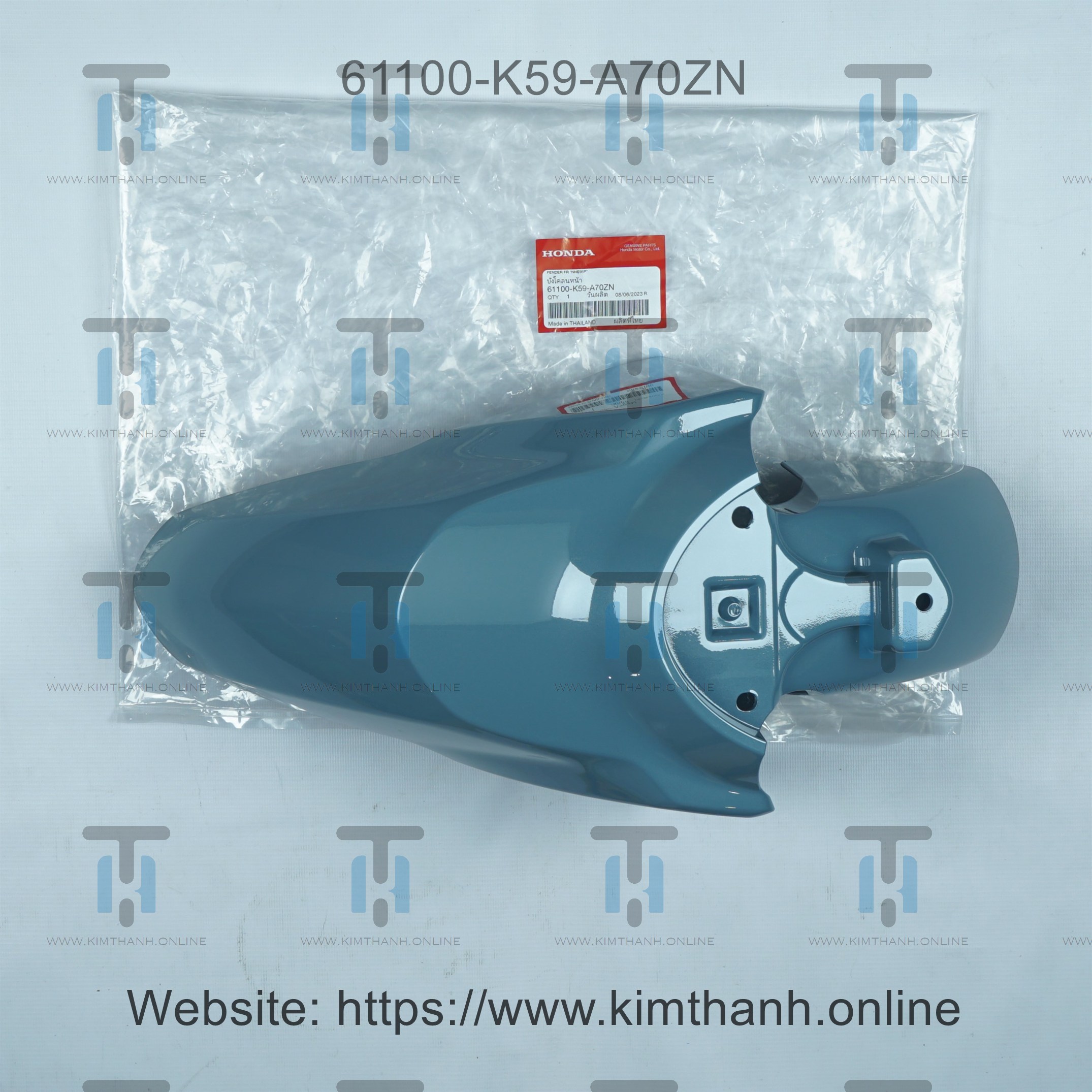 Dè trước xám lợt Click Honda Thái 2018 - 2021