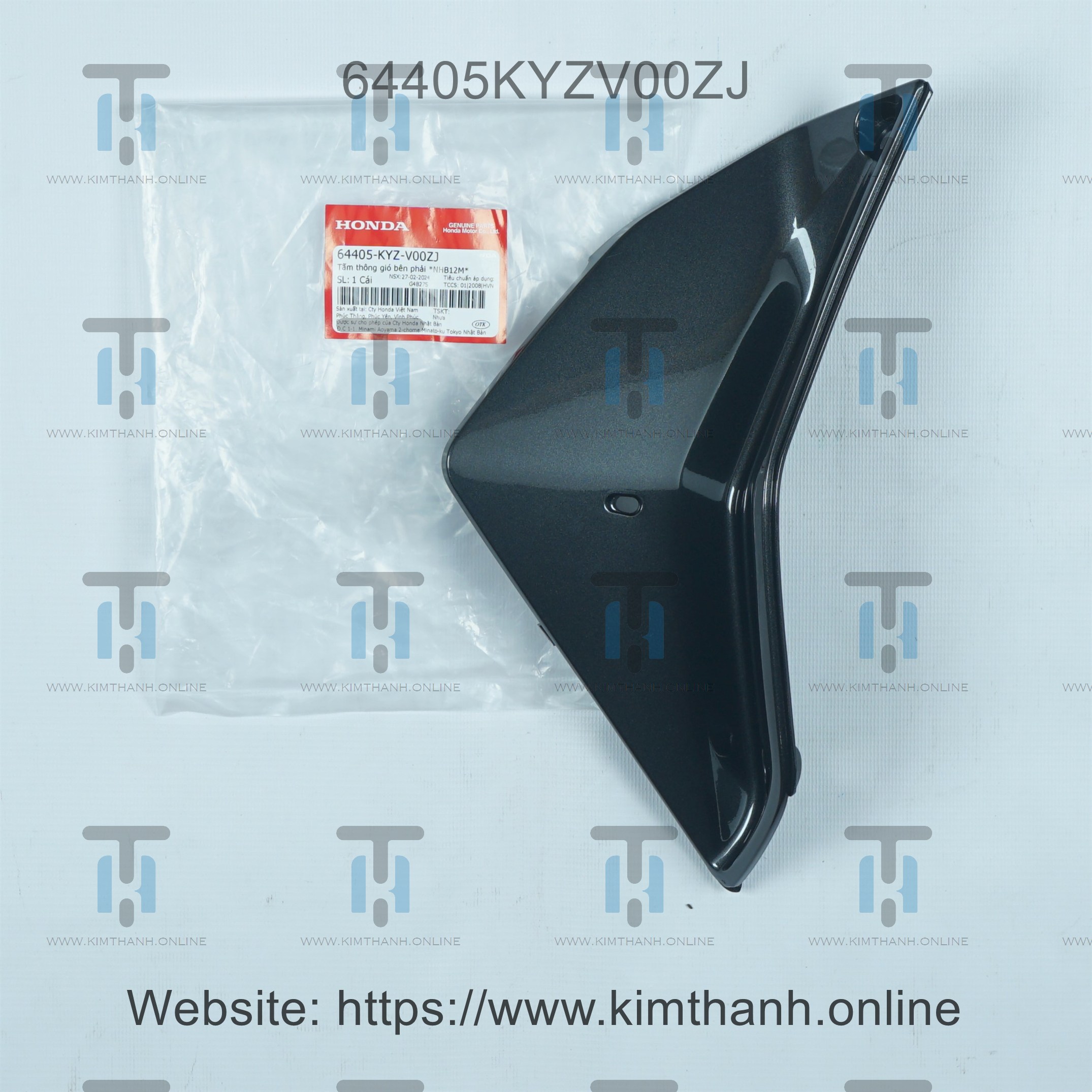 Thông gió xám đậm phải Future 125cc 2013