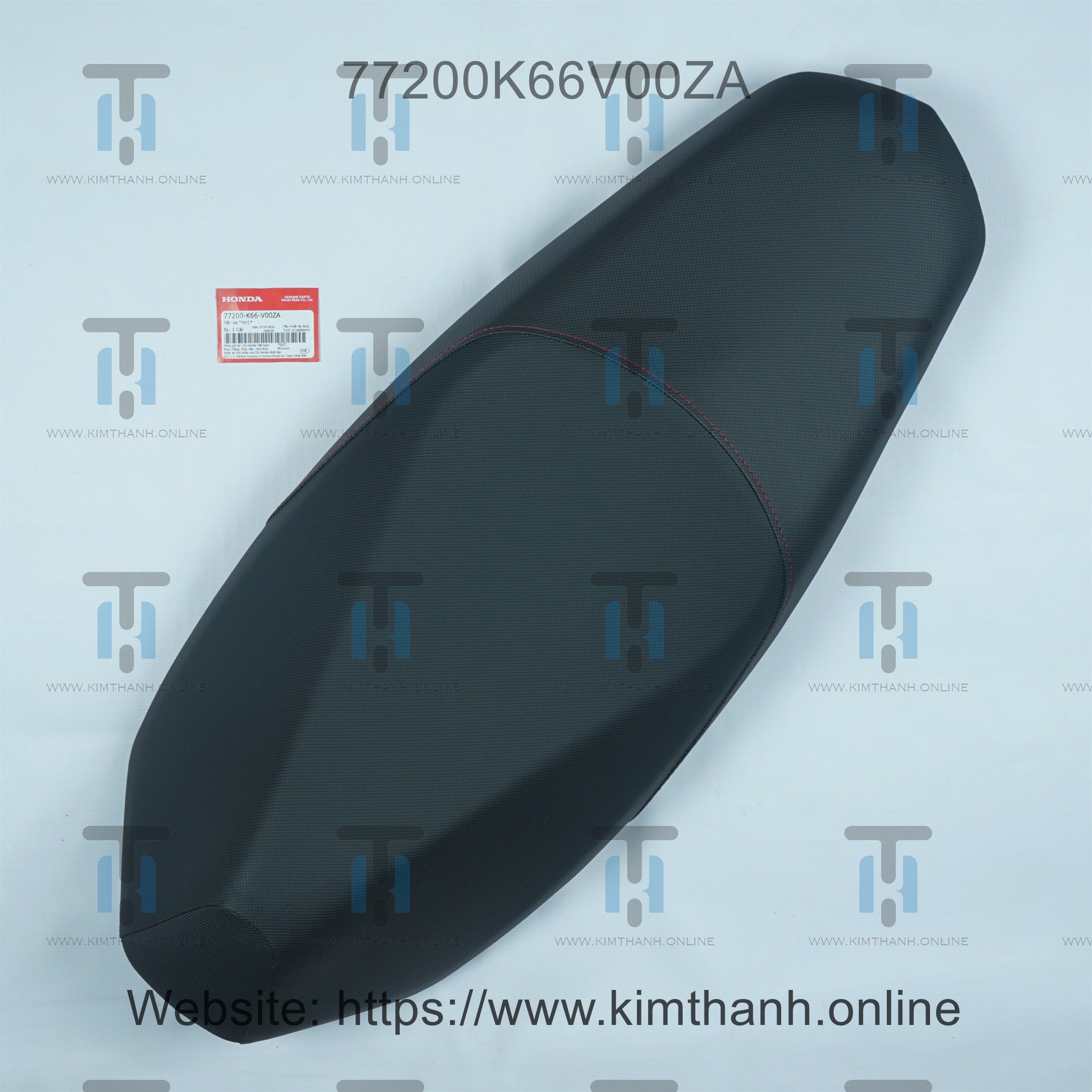 Yên đen chỉ đỏ Air Blade 2016 - 2019 đèn LED